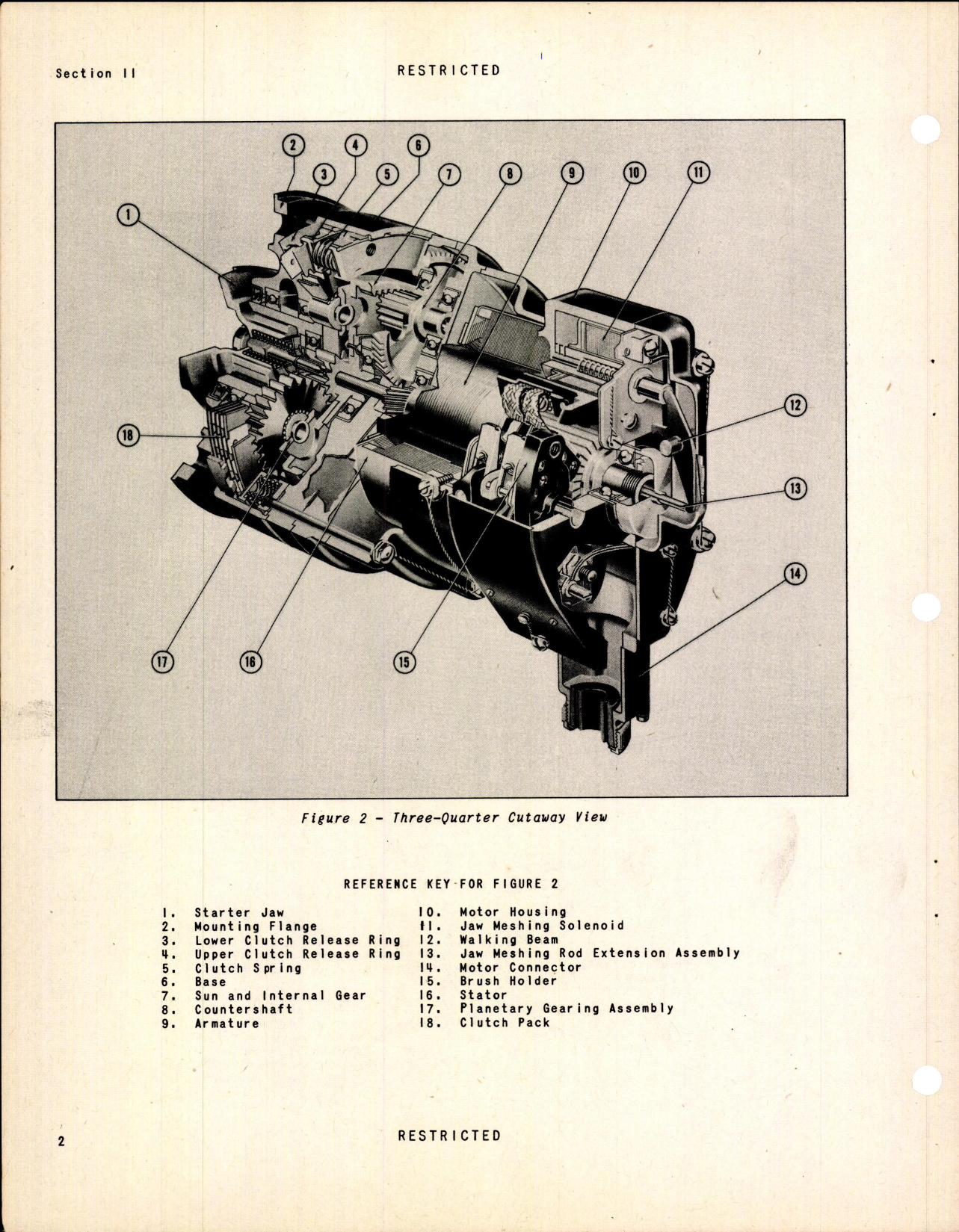 Sample page 8 from AirCorps Library document: Handbook of Instructions with Parts Catalog for Jahco Electric Starters Models JH4NE, JH4NF, and JH4NP Series
