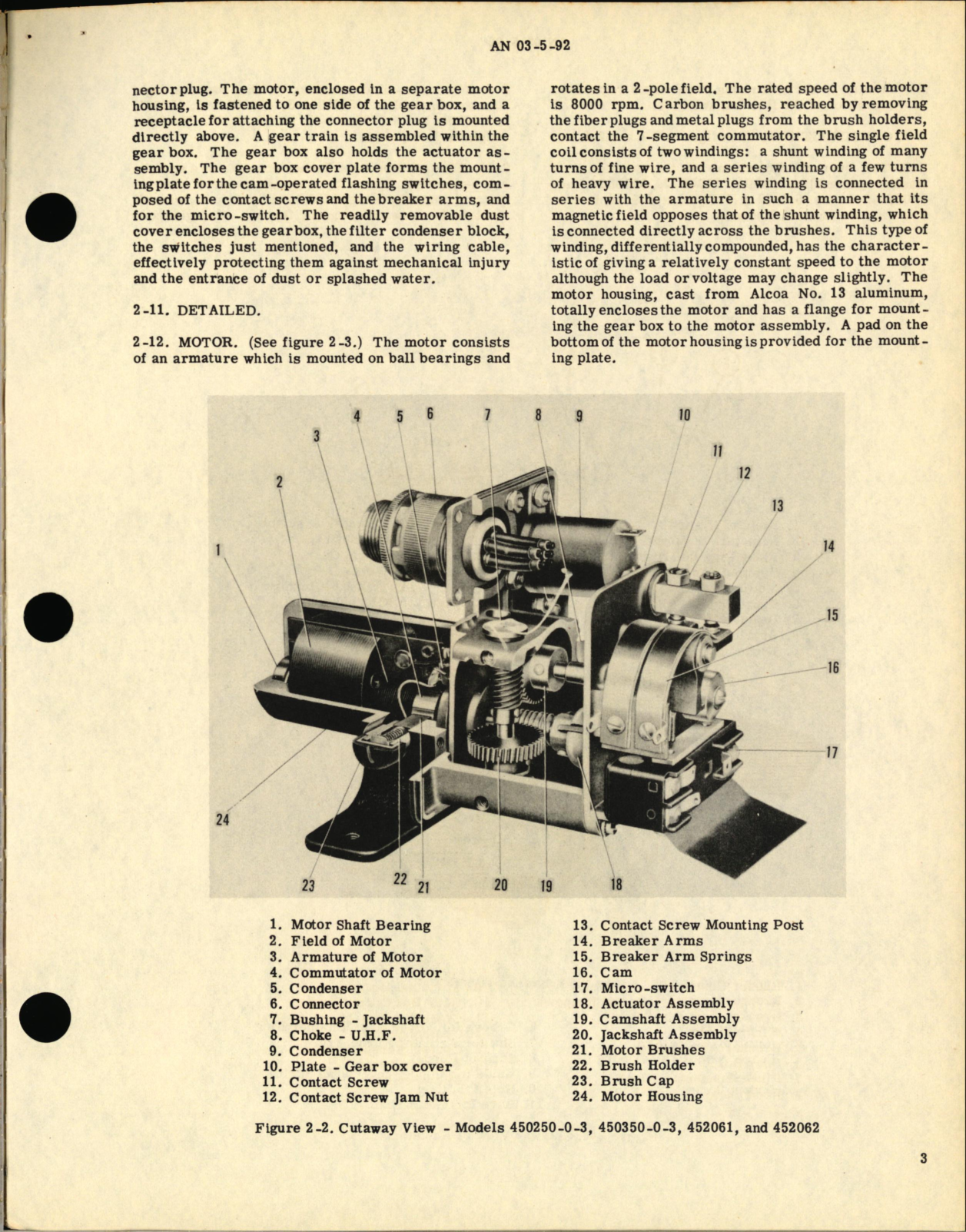 Sample page 7 from AirCorps Library document: Overhaul Instructions for Position Light Flashers