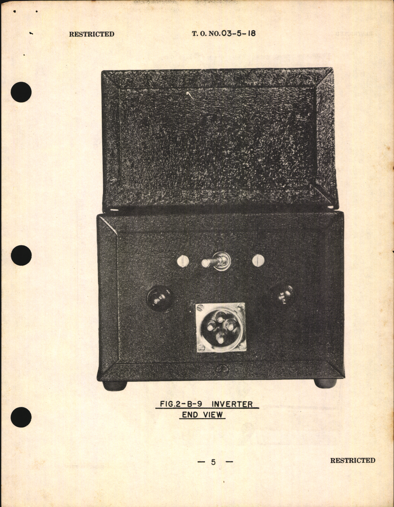 Sample page 7 from AirCorps Library document: Handbook of Instructions with Parts Catalog for Inverter, Vibrator Type B-9 and S-712 - 25 Volt