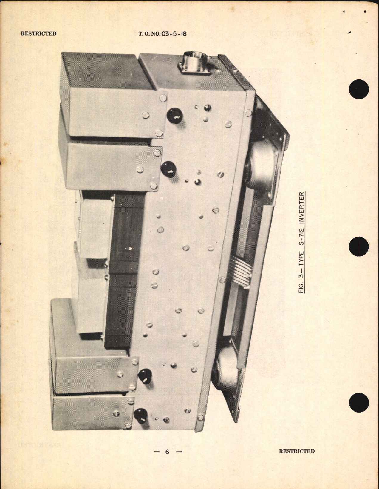 Sample page 8 from AirCorps Library document: Handbook of Instructions with Parts Catalog for Inverter, Vibrator Type B-9 and S-712 - 25 Volt