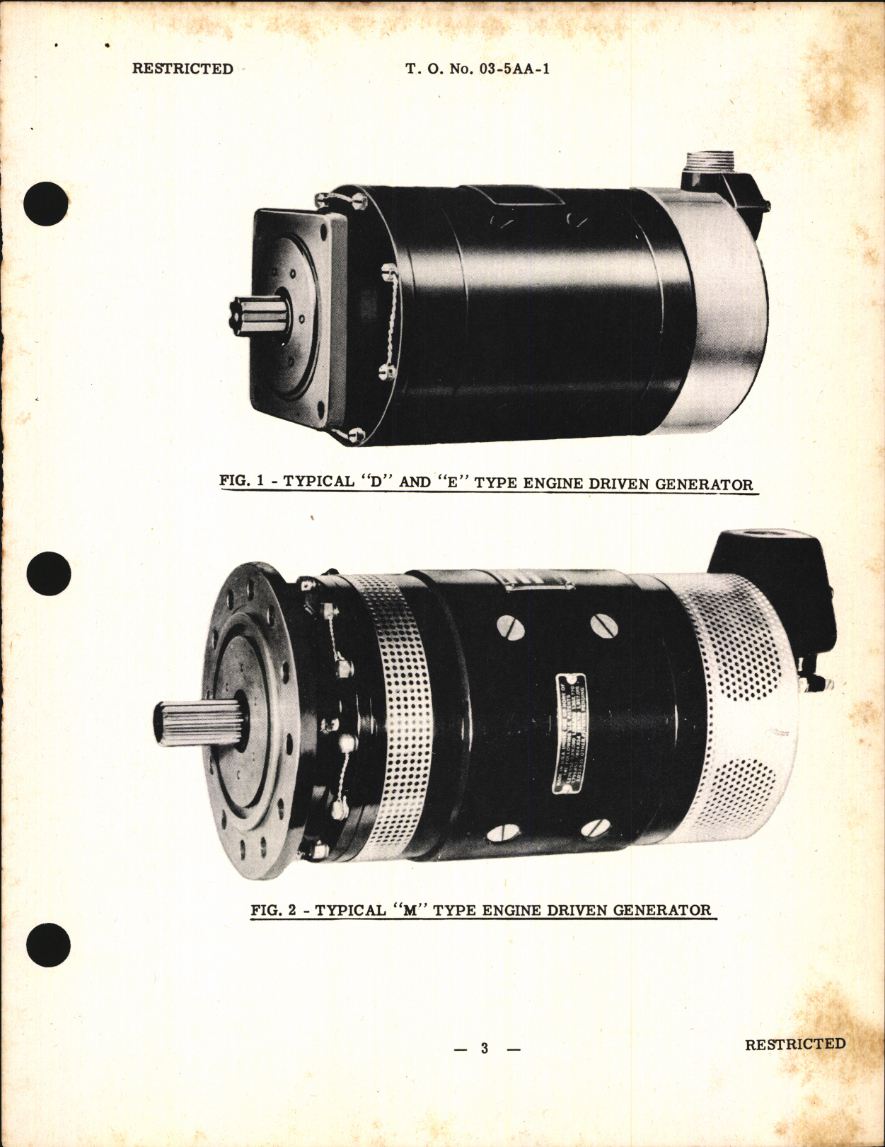 Sample page 5 from AirCorps Library document: Handbook of Instructions for Aircraft Engine Generators and Control Boxes