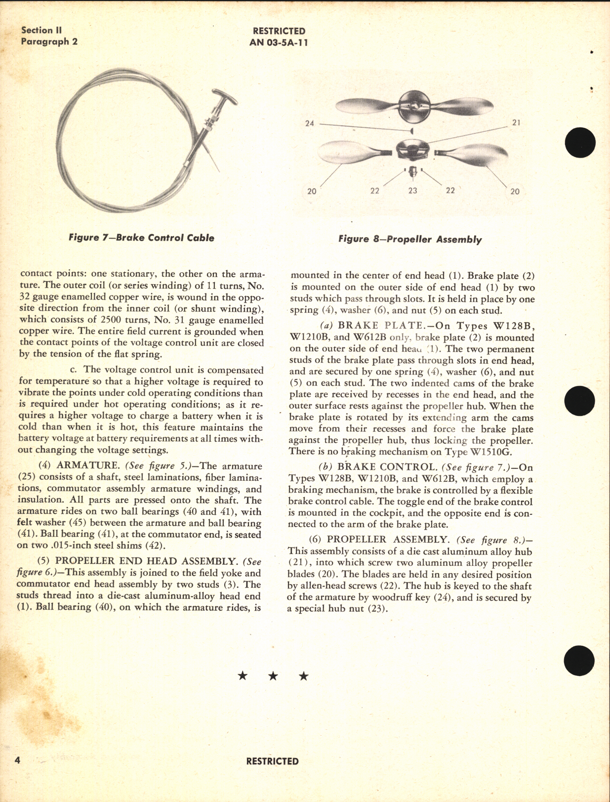 Sample page 8 from AirCorps Library document: Handbook of Instructions with Parts Catalog for Wind Driven Aircraft Generators