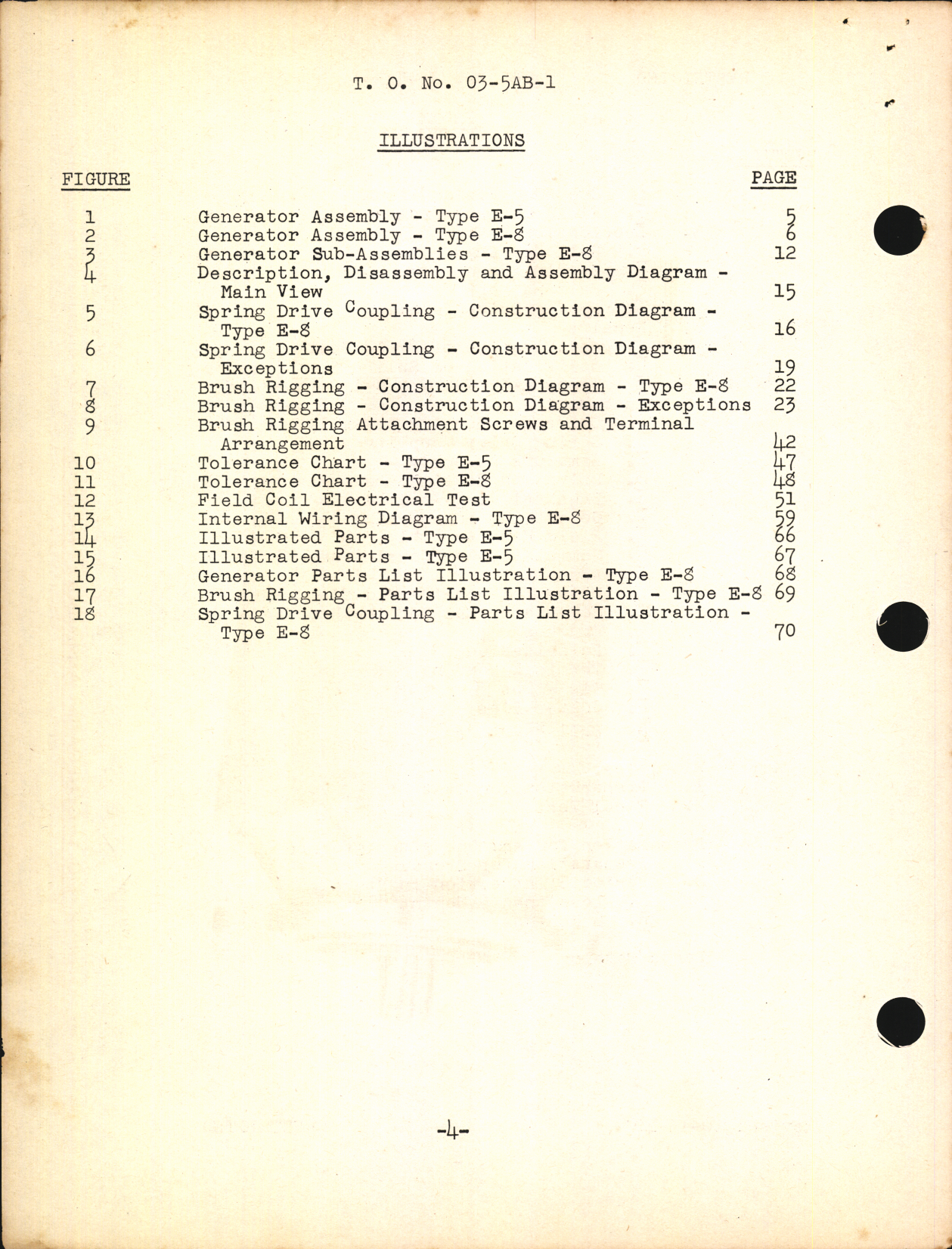 Sample page 6 from AirCorps Library document: Handbook of Instructions with Parts Catalog for Aircraft Engine Generators and Control Box Types E5, E8, and D4