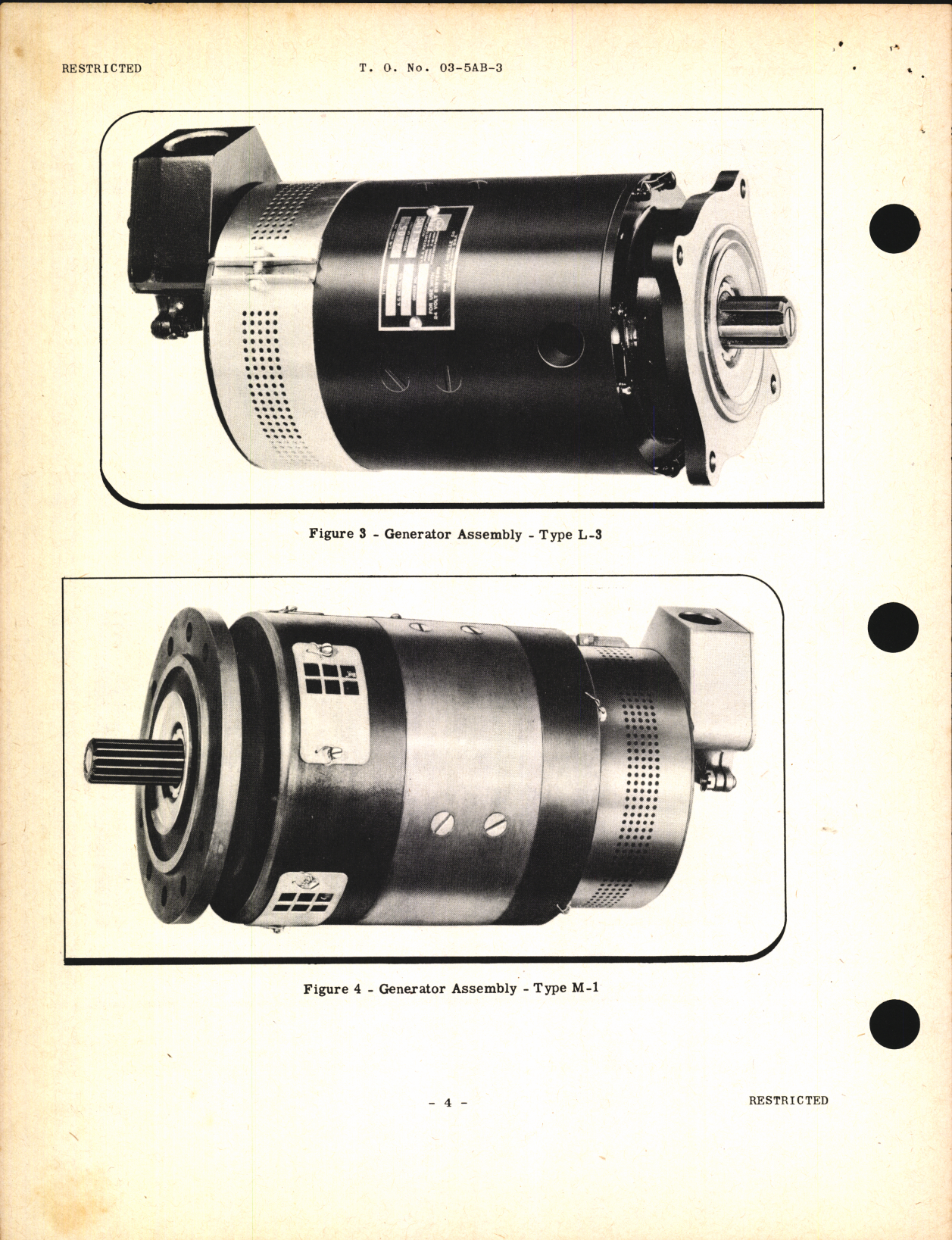 Sample page 6 from AirCorps Library document: Handbook of Instructions with Parts Catalog for Aircraft Generators (24 Volt) Types L-1, L-2, L-3, and M-1