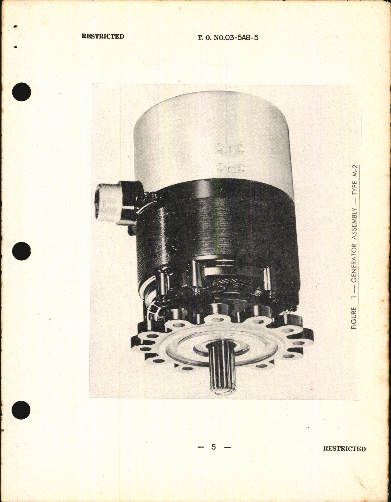 Sample page 7 from AirCorps Library document: Handbook of Instructions with Parts Catalog for Types M-2 and O-1 Aircraft Generators