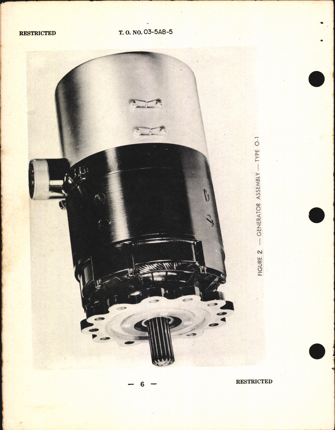 Sample page 8 from AirCorps Library document: Handbook of Instructions with Parts Catalog for Types M-2 and O-1 Aircraft Generators