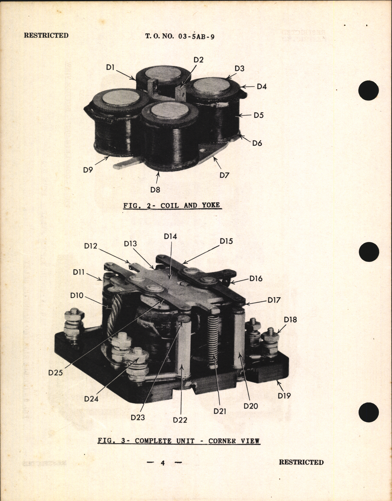Sample page 6 from AirCorps Library document: Handbook of Instructions with Parts Catalog for Double Relay Type B-3