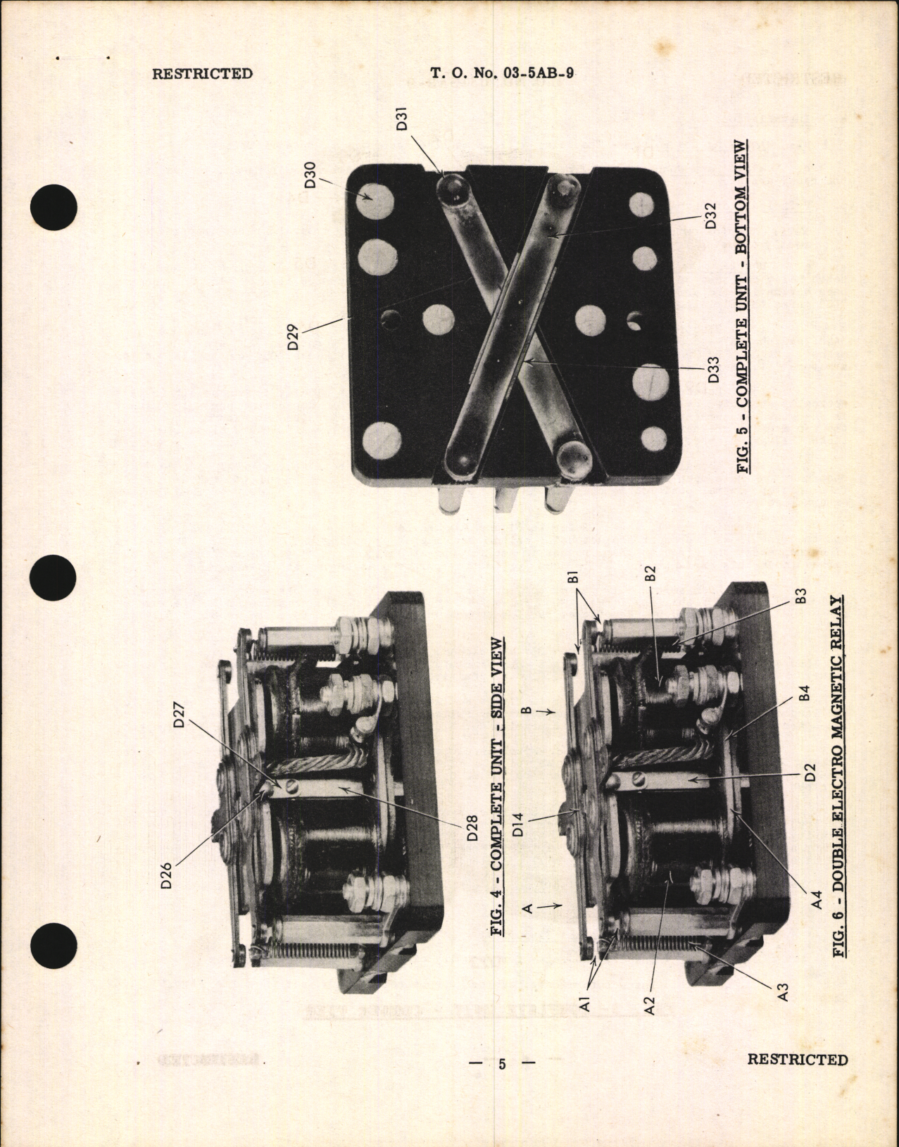 Sample page 7 from AirCorps Library document: Handbook of Instructions with Parts Catalog for Double Relay Type B-3
