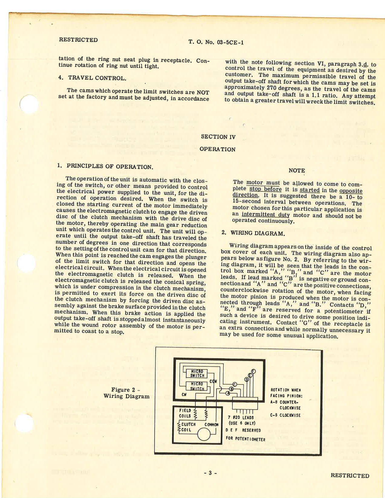 Sample page 7 from AirCorps Library document: Handbook of Instructions with Parts Catalog for Types CM-B111-A and B Control Drives