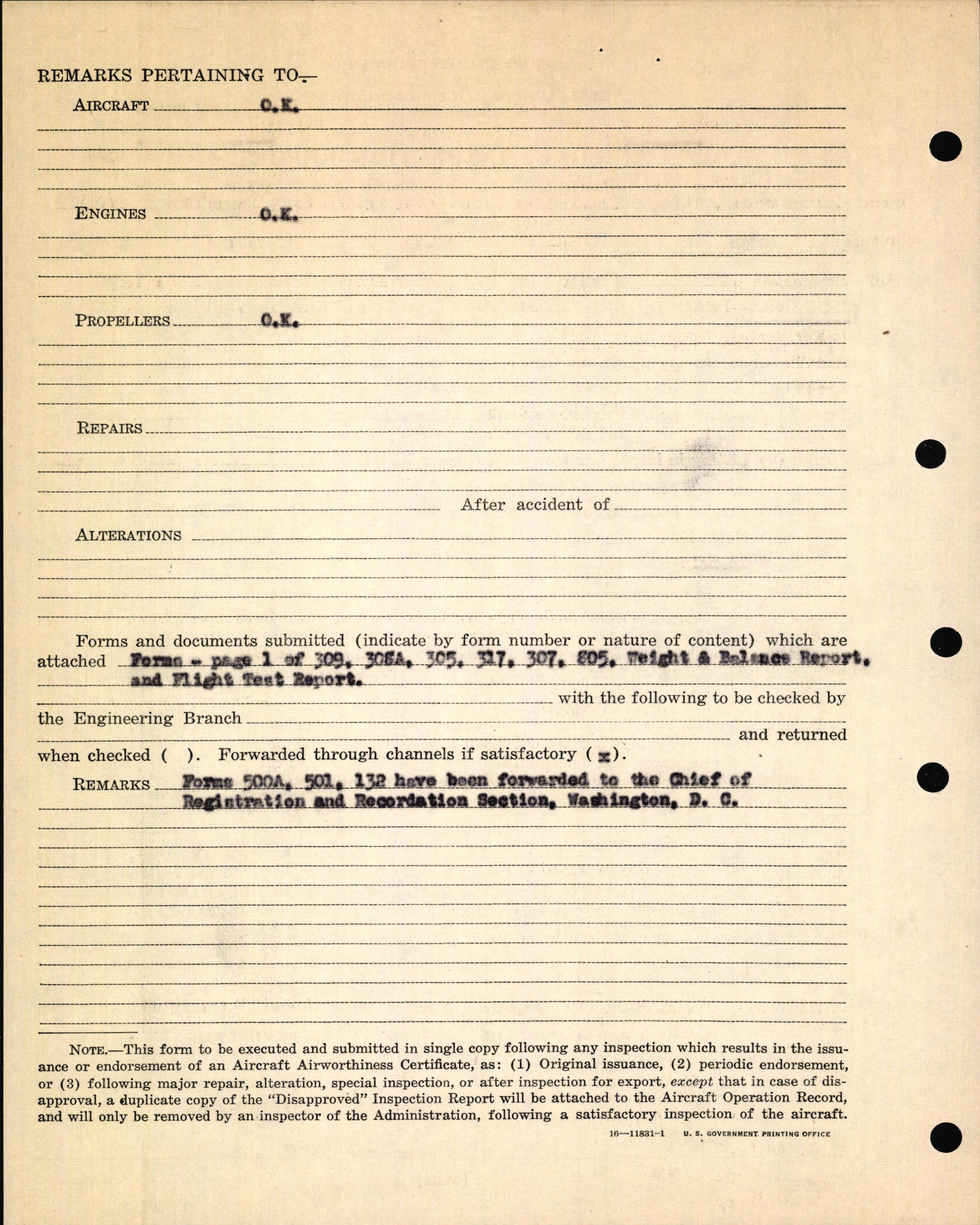 Sample page 6 from AirCorps Library document: Technical Information for Serial Number 72