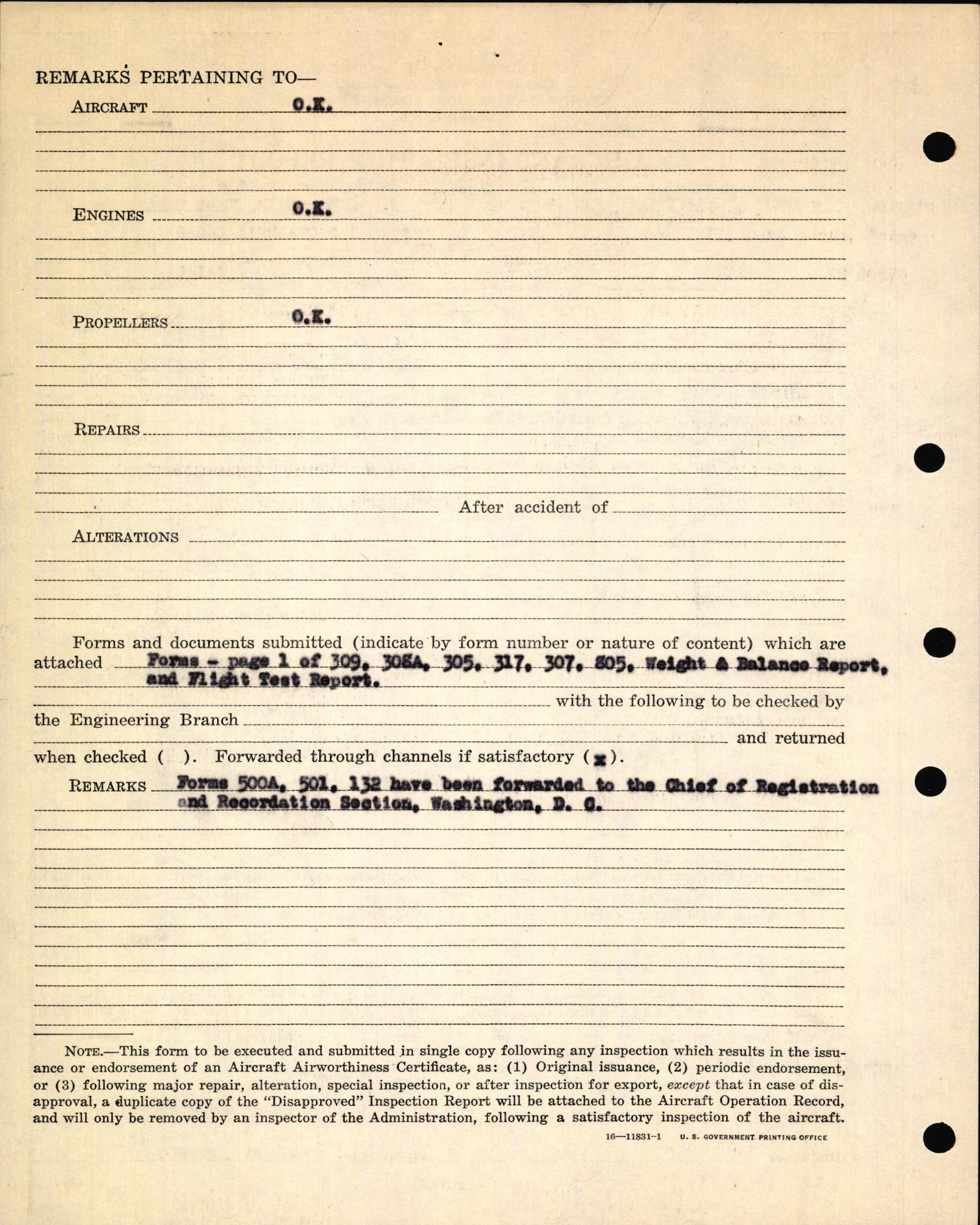 Sample page 6 from AirCorps Library document: Technical Information for Serial Number 73