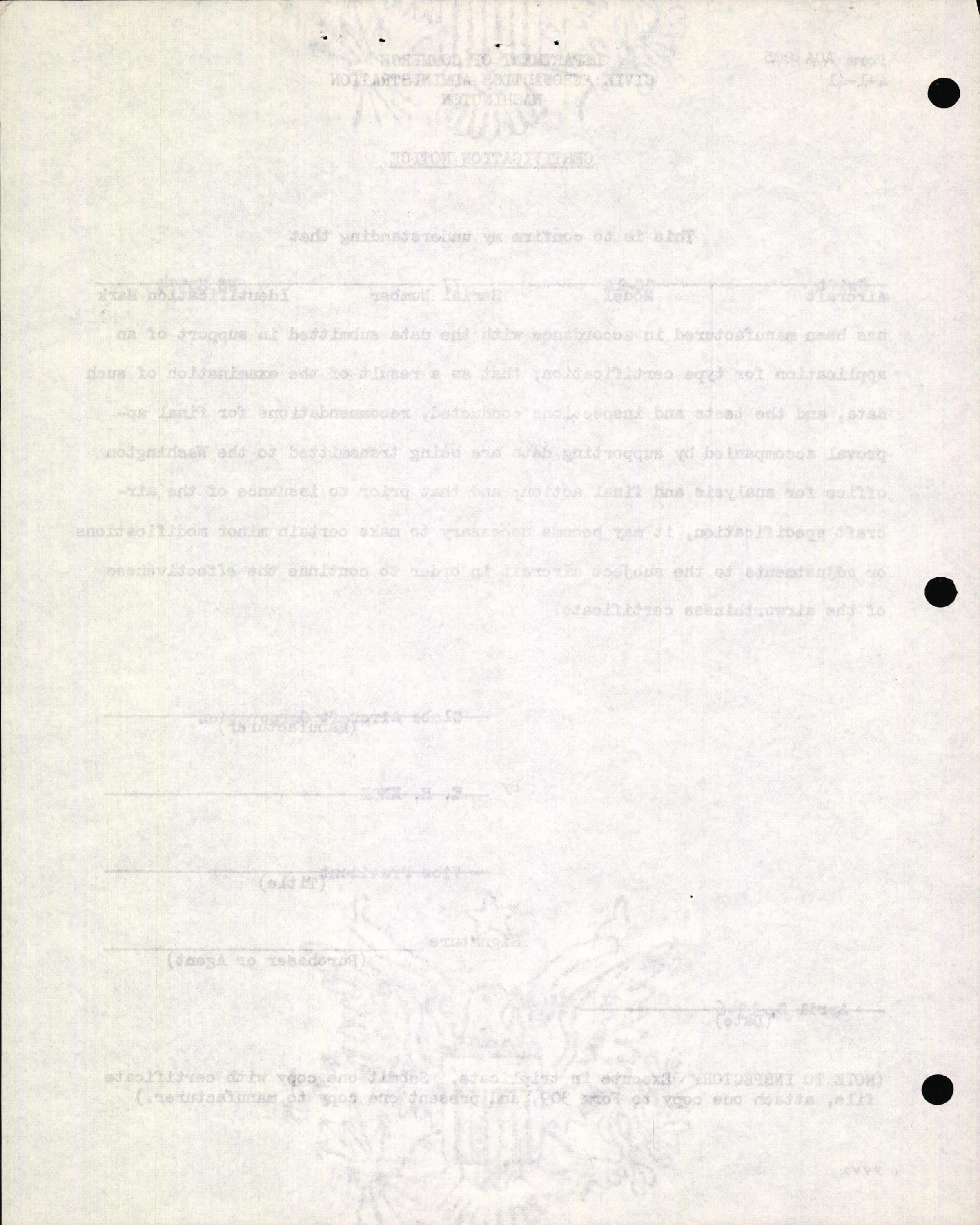 Sample page 6 from AirCorps Library document: Technical Information for Serial Number 77