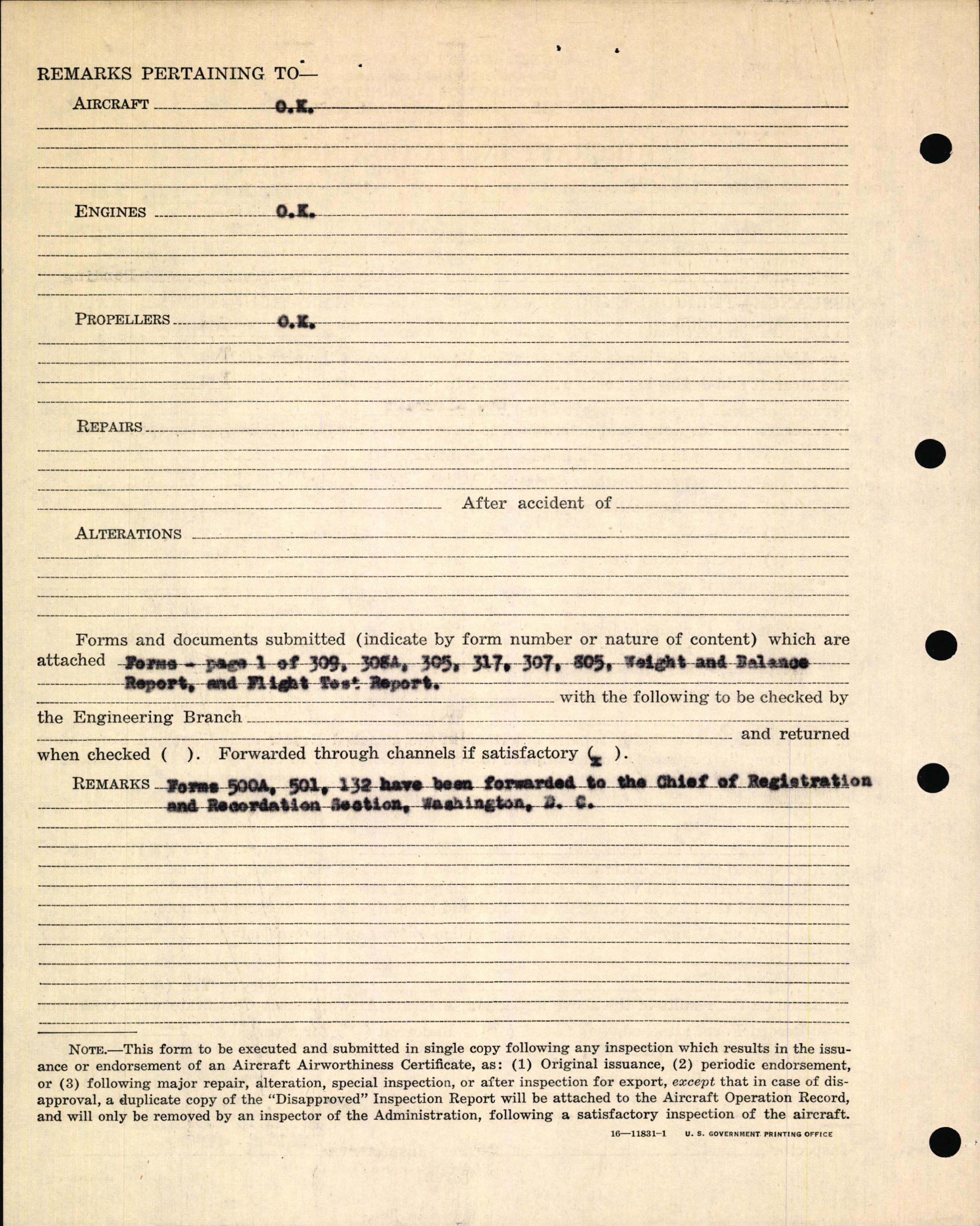 Sample page 6 from AirCorps Library document: Technical Information for Serial Number 78