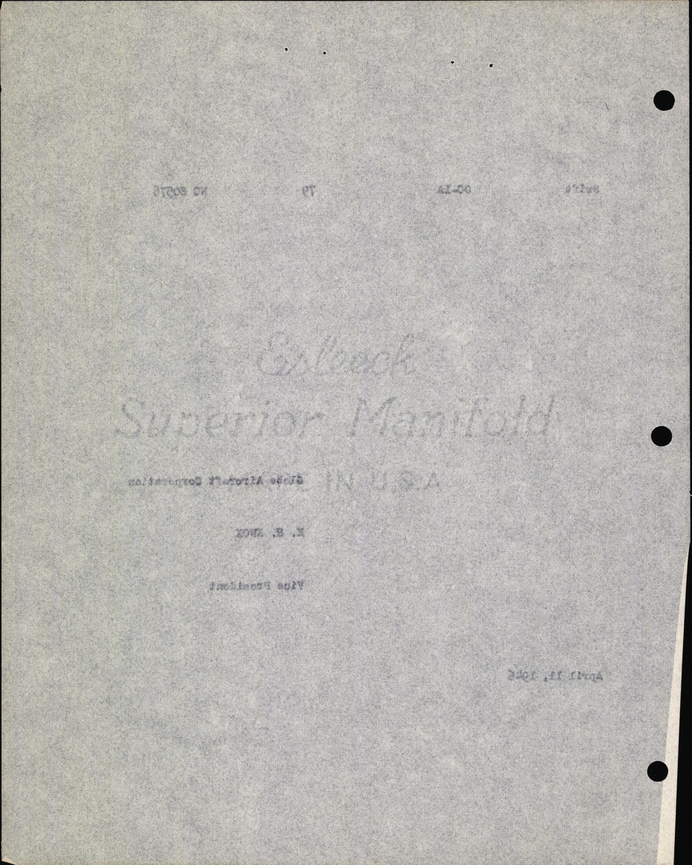 Sample page 8 from AirCorps Library document: Technical Information for Serial Number 79