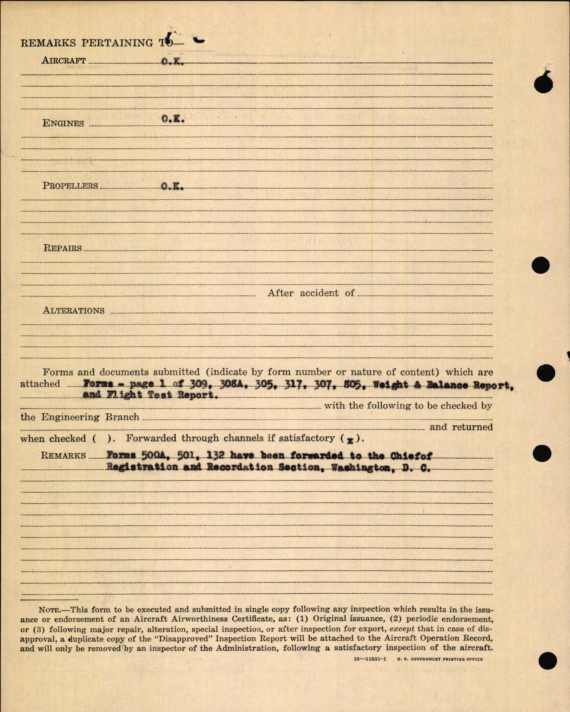 Sample page 6 from AirCorps Library document: Technical Information for Serial Number 82