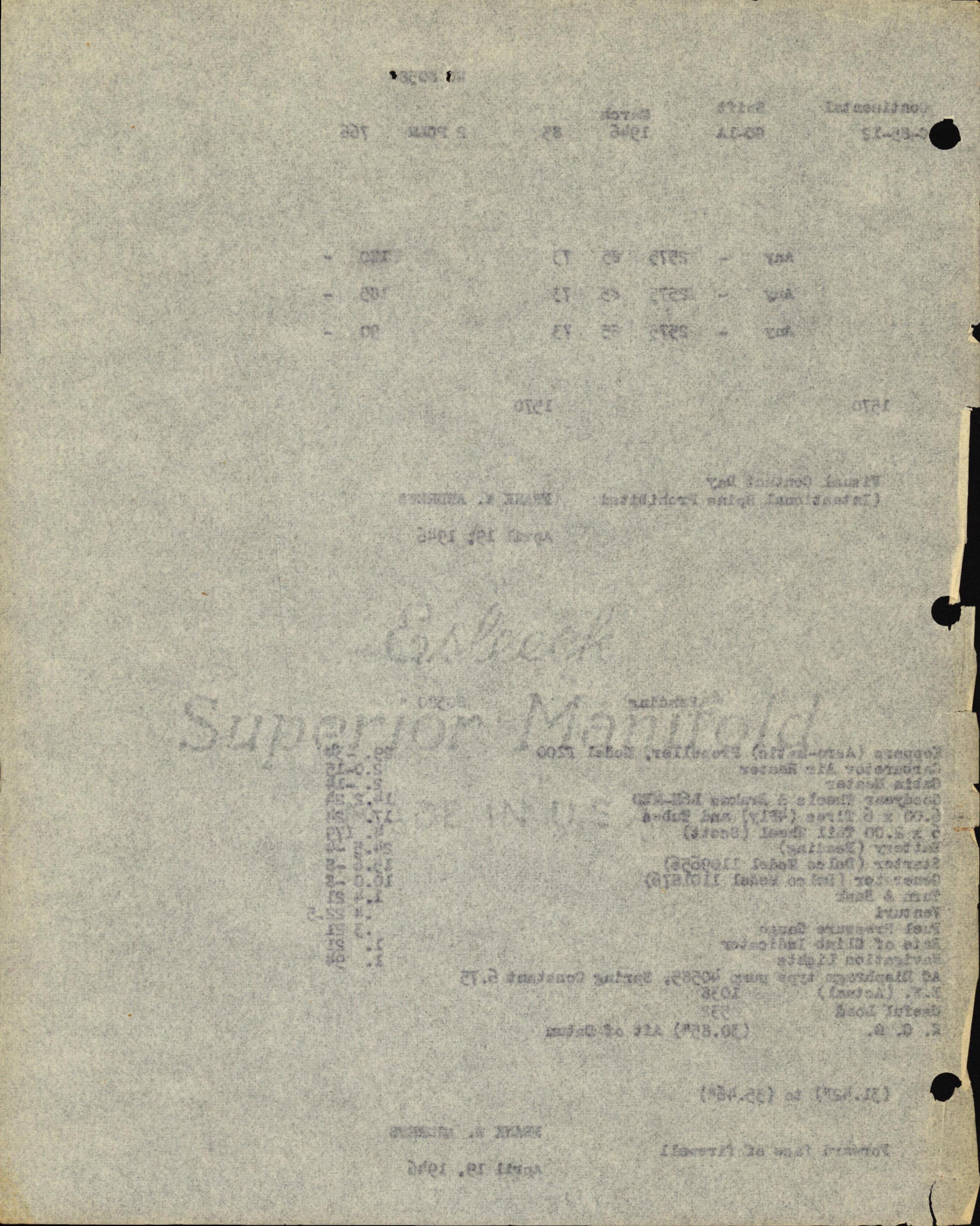 Sample page 8 from AirCorps Library document: Technical Information for Serial Number 83
