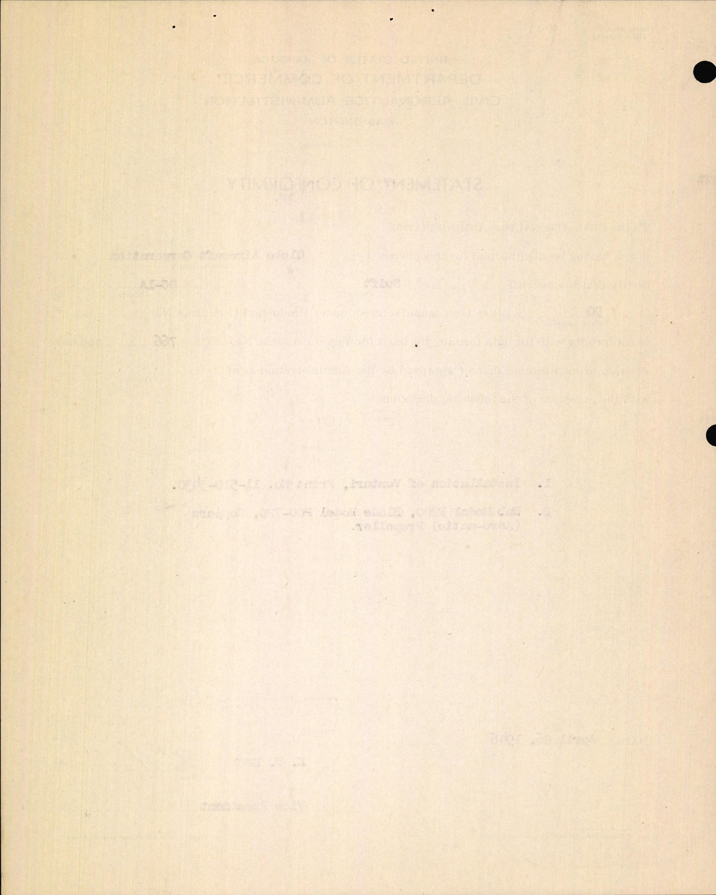Sample page 10 from AirCorps Library document: Technical Information for Serial Number 90