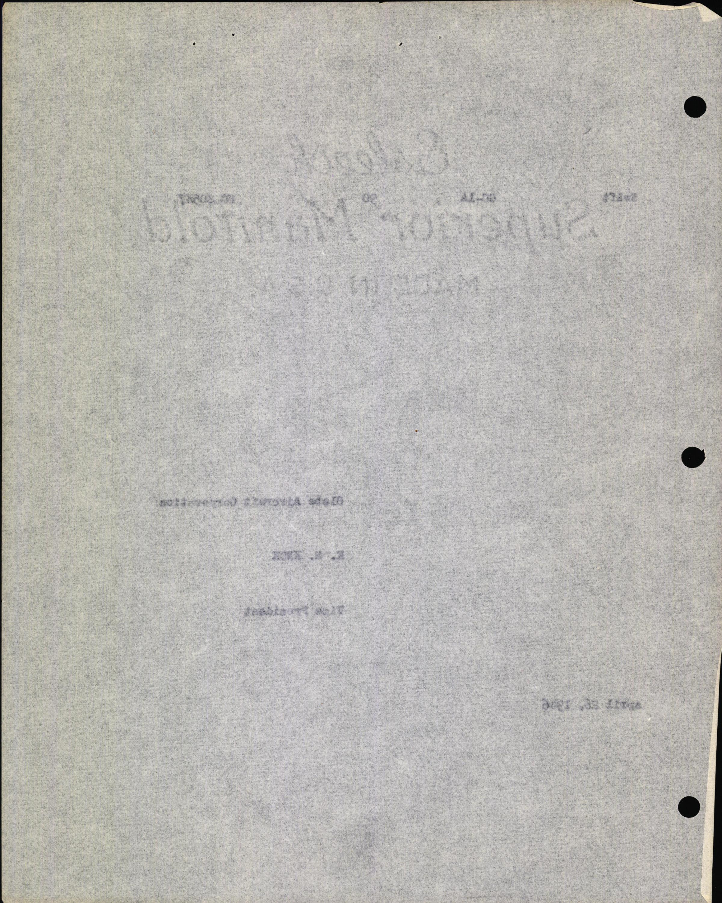 Sample page 12 from AirCorps Library document: Technical Information for Serial Number 90