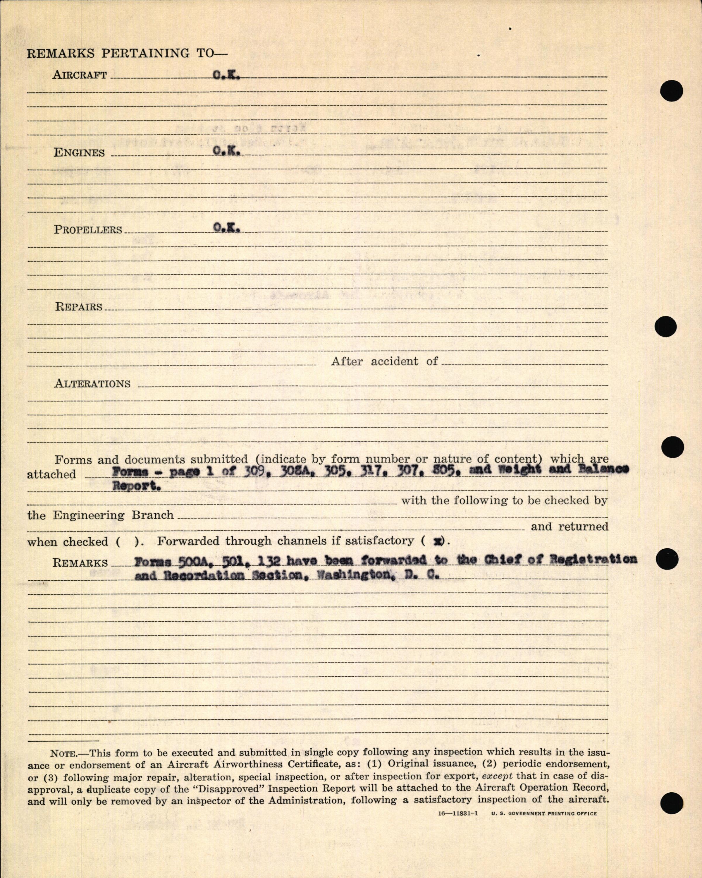Sample page 10 from AirCorps Library document: Technical Information for Serial Number 97