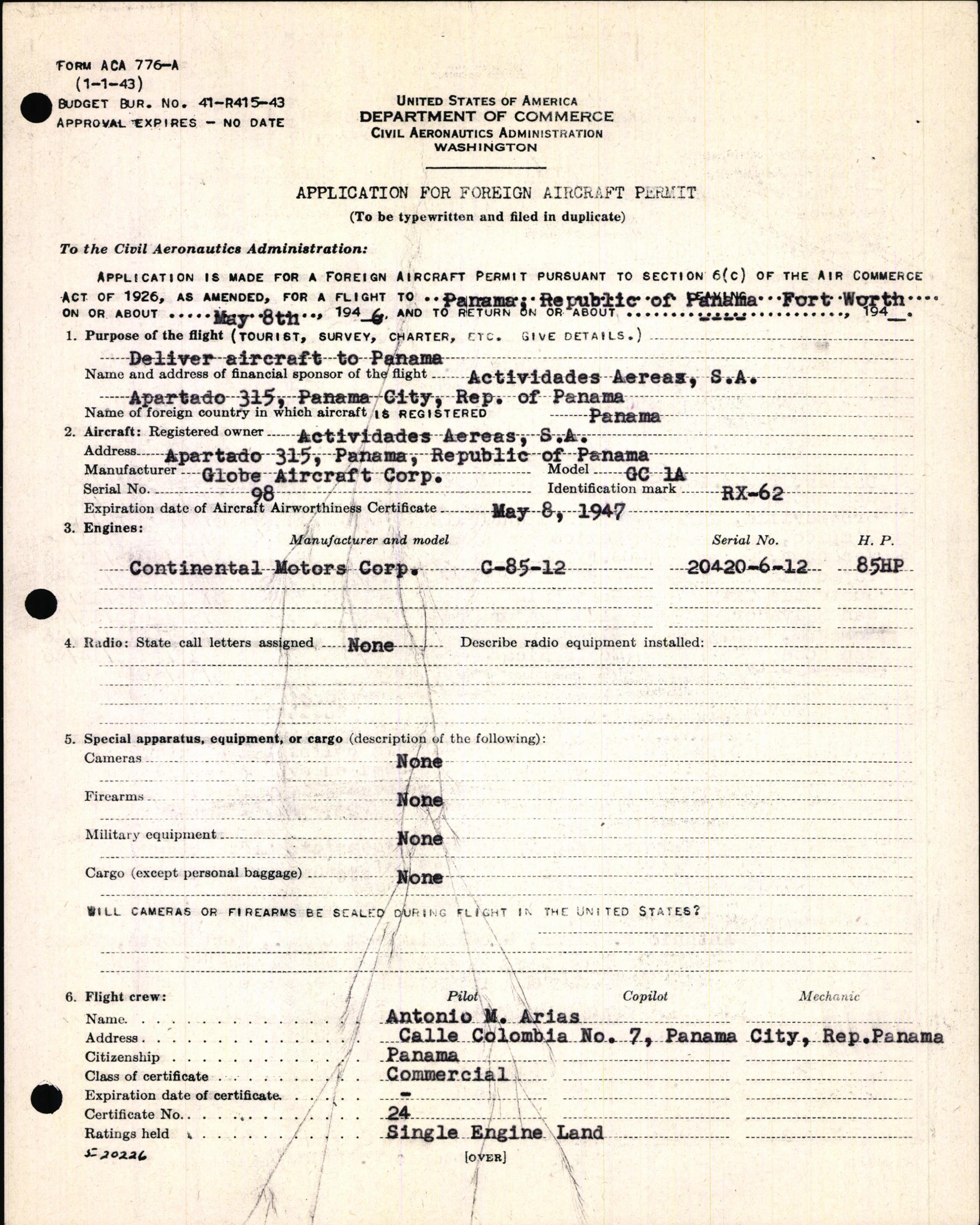 Sample page 13 from AirCorps Library document: Technical Information for Serial Number 98