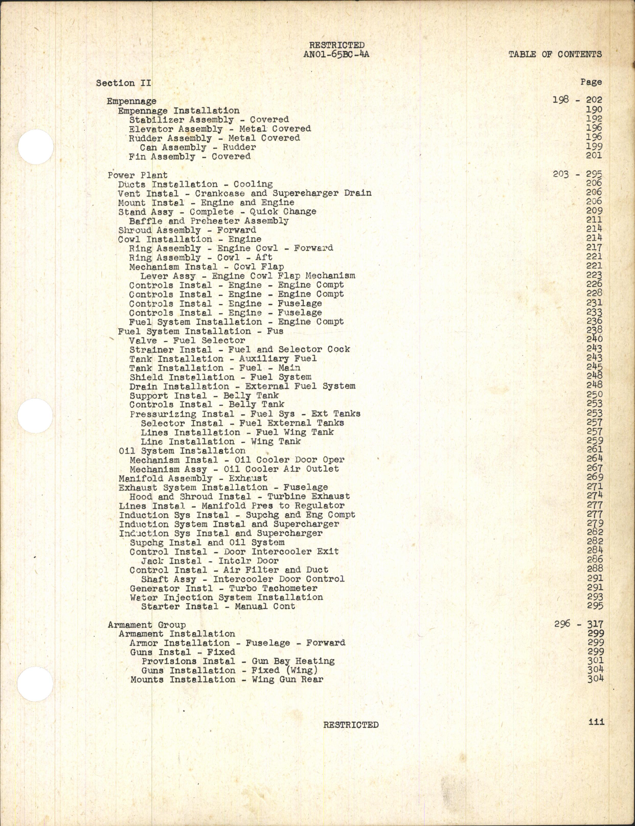 Sample page 5 from AirCorps Library document: Parts Catalog for P-47D-25 Through P-47D-40