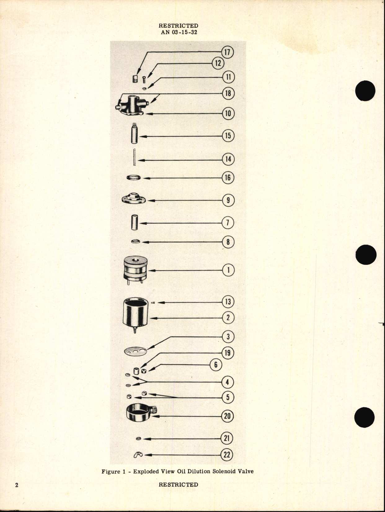 Sample page 4 from AirCorps Library document: Parts Catalog for Oil Dilution Solenoid Valve Type AN 4078