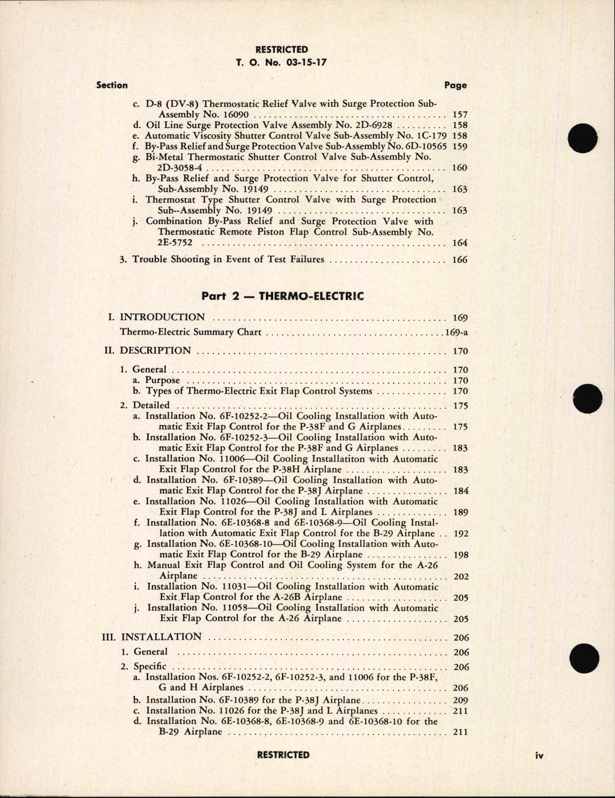 Sample page 6 from AirCorps Library document: Handbook of Instructions with Parts Catalog for Oil Temperature Regulators