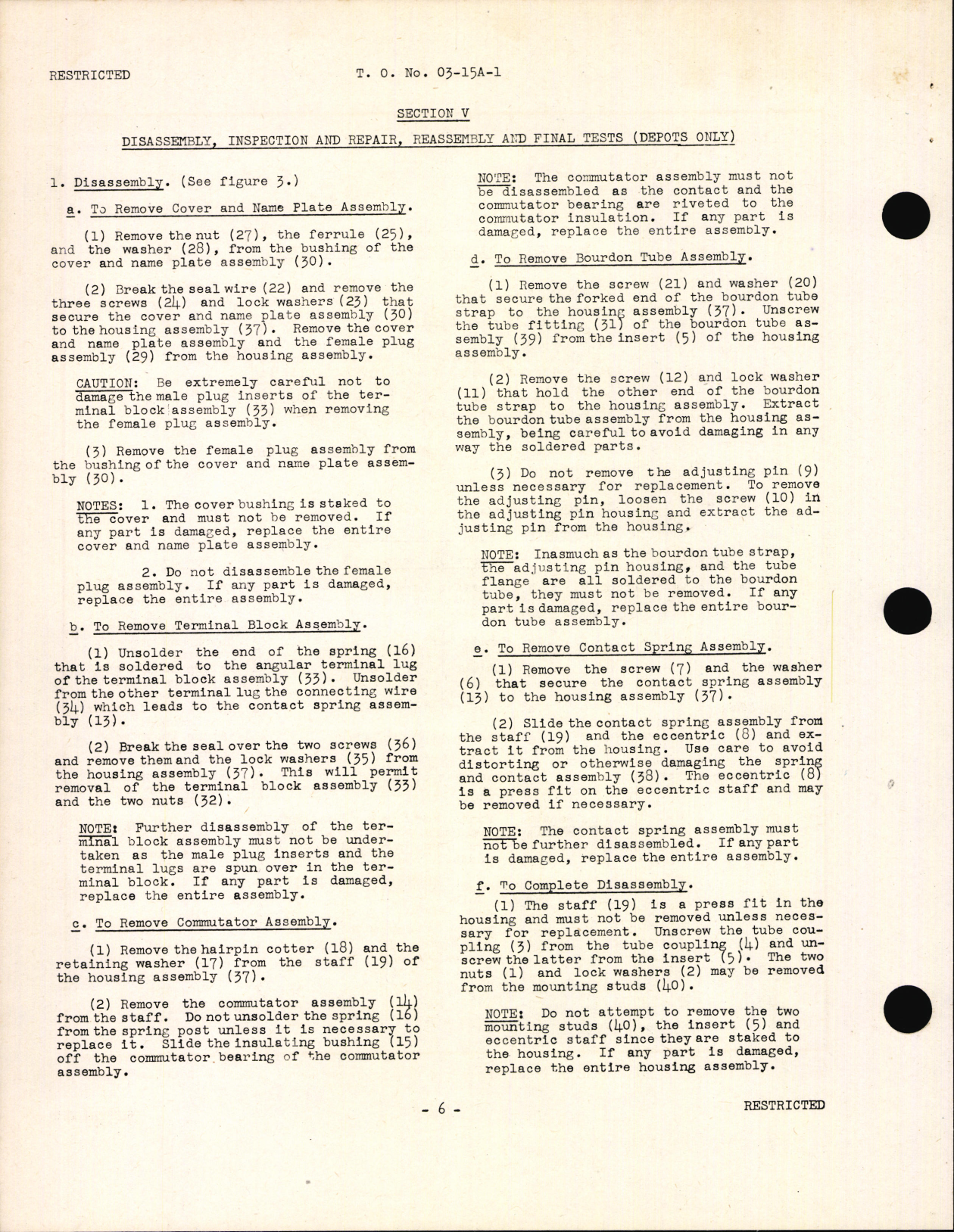 Sample page 8 from AirCorps Library document: Handbook of Instructions with Parts Catalog for Oil Pressure Warning Unit