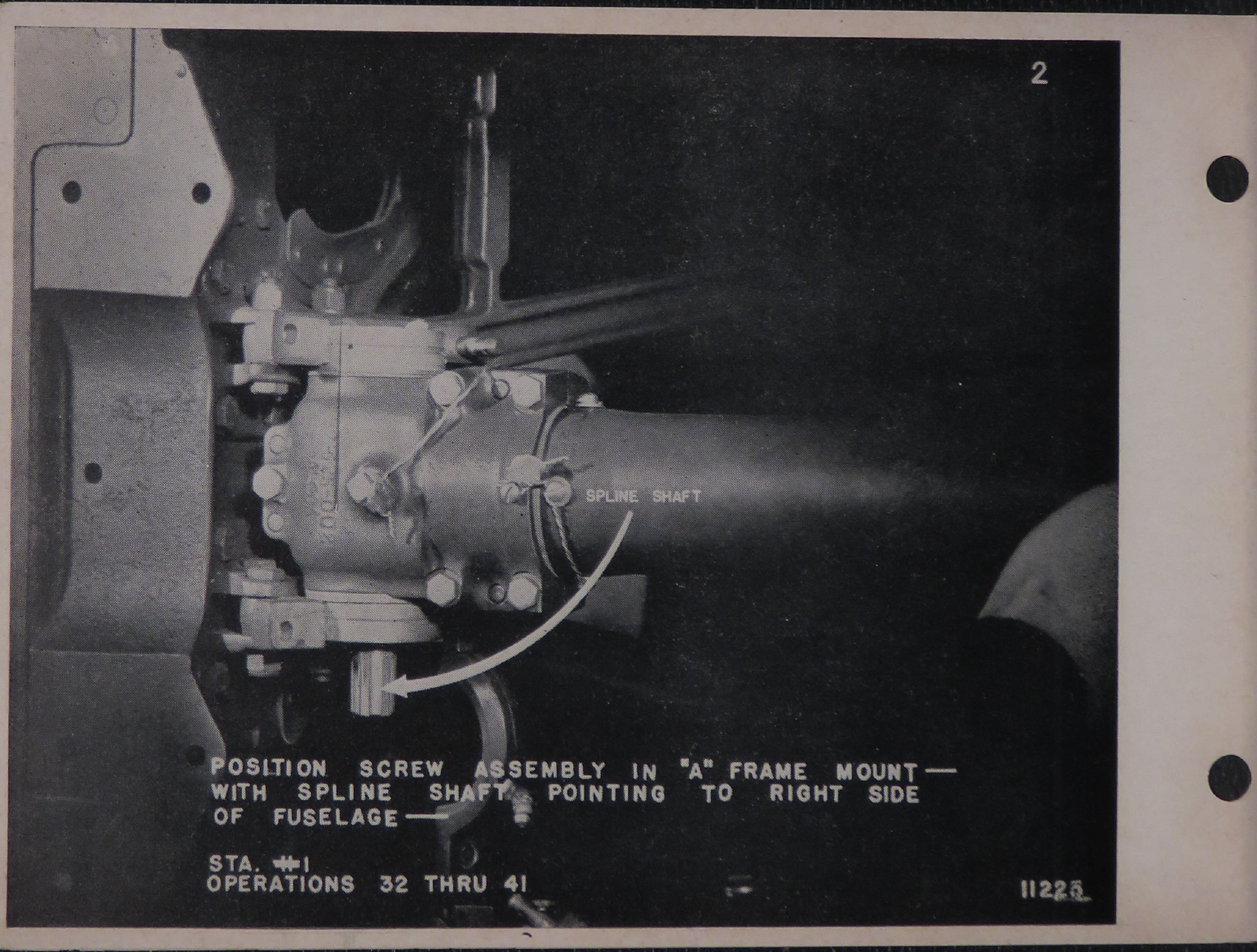 Sample page 6 from AirCorps Library document: Installation of Nose Wheel Screw - Link - Dummy Strut and Door Assemblies to Front Fuselage on Airacobra Airplanes