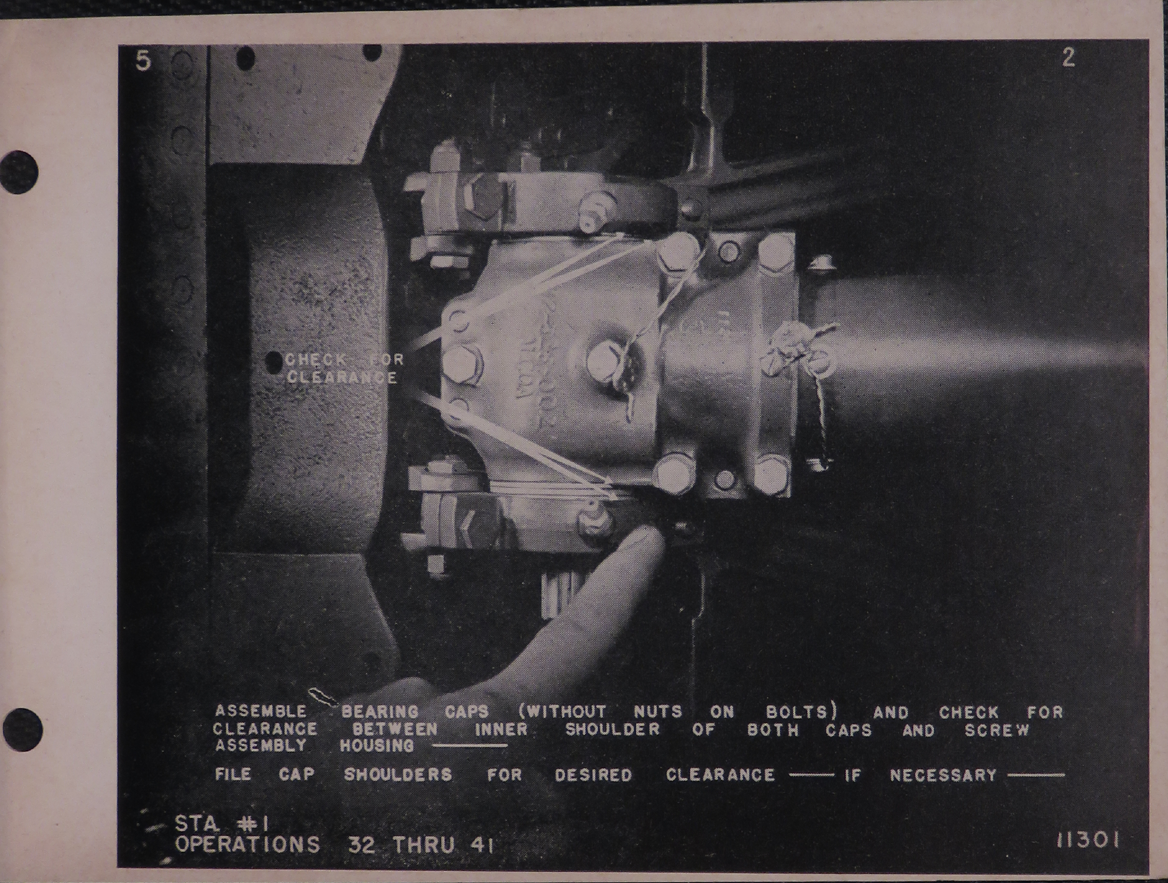 Sample page 7 from AirCorps Library document: Installation of Nose Wheel Screw - Link - Dummy Strut and Door Assemblies to Front Fuselage on Airacobra Airplanes