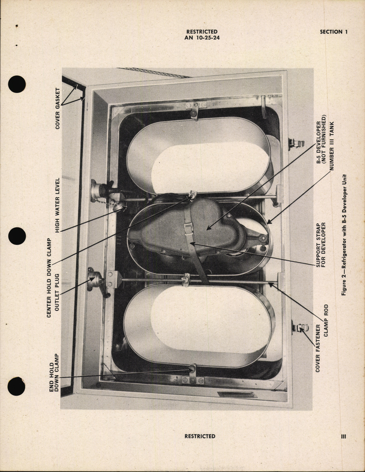 Sample page 5 from AirCorps Library document: Handbook of Instructions with Parts Catalog for Photographic Film-Processing Refrigerator