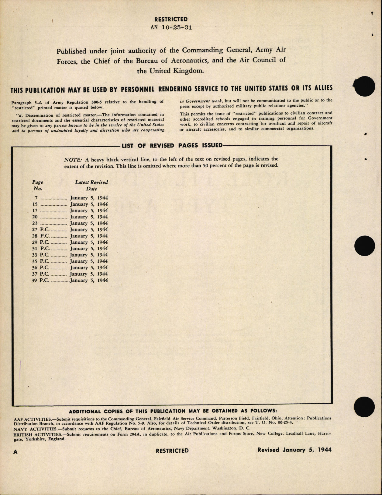 Sample page 8 from AirCorps Library document: Operation, Service, & Overhaul Instructions with Parts Catalog for Type A-10 Roll Film Dryer