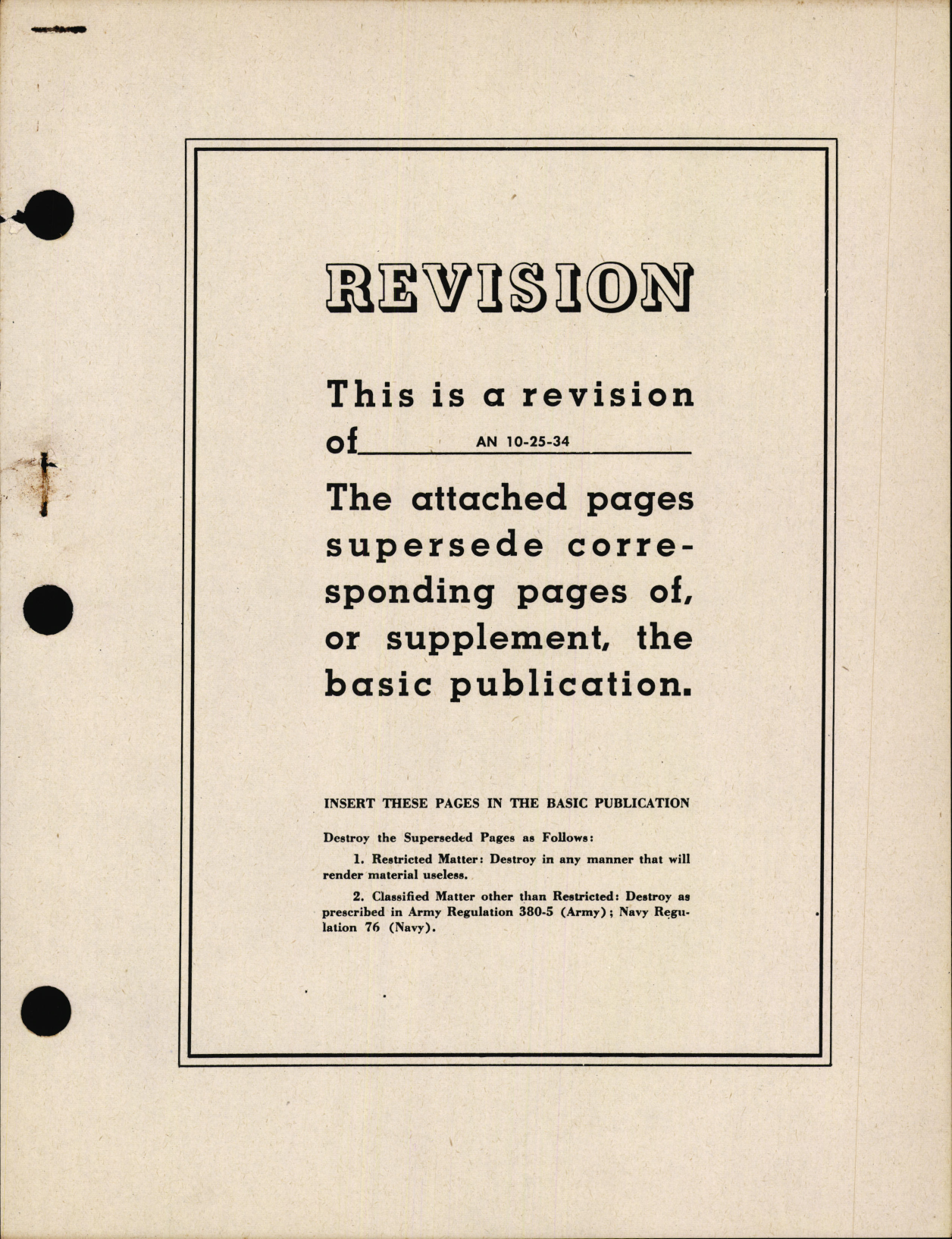 Sample page 1 from AirCorps Library document: Operation, Service, & Overhaul Instructions with Parts Catalog for Type B-10 Photographic Glossy Print Dryer