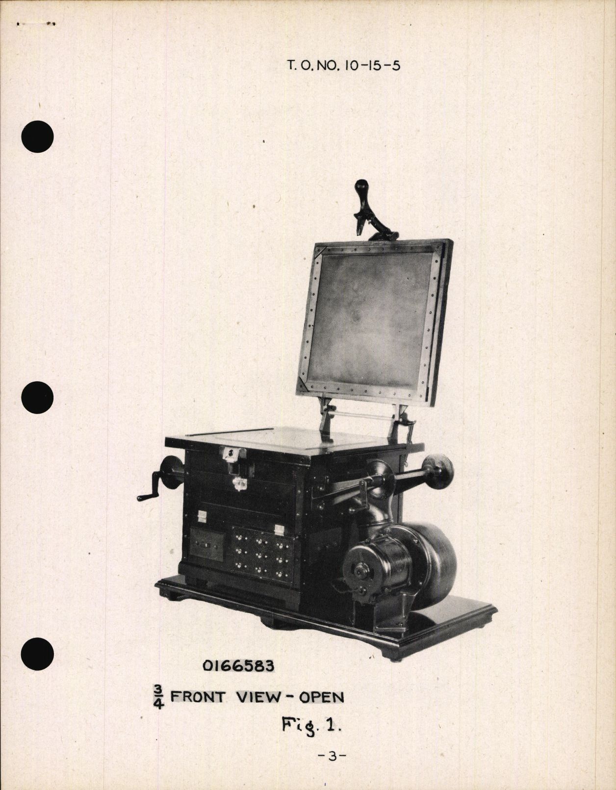 Sample page 5 from AirCorps Library document: Handbook of Instructions with Parts Catalog for Type A-1A Contact Printer