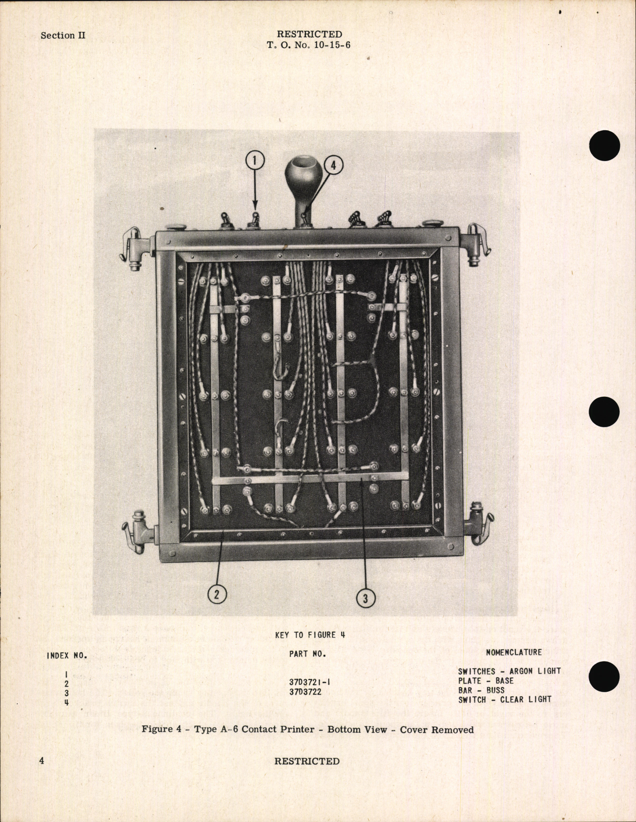 Sample page 8 from AirCorps Library document: Handbook of Instructions with Parts Catalog for Type A-6 Contact Printer For Type A Portable Laboratories