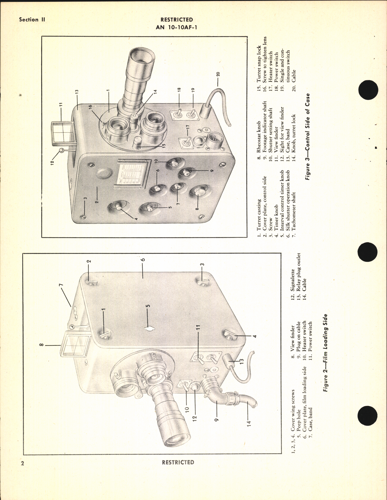 Sample page 6 from AirCorps Library document: Operation, Service, & Overhaul Instructions with Parts Catalog for Data Recording Camera Model B-2