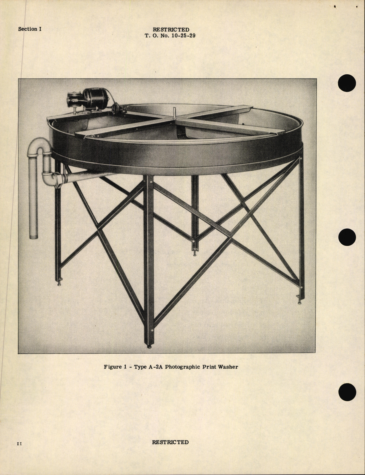 Sample page 6 from AirCorps Library document: Handbook of Operation and Service Instructions with Parts Catalog for Type A-2A Photographic Print Washer