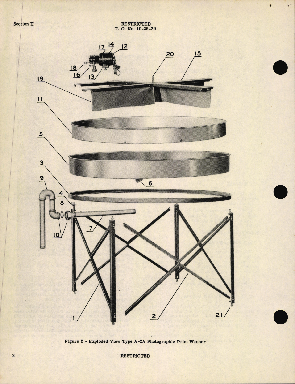 Sample page 8 from AirCorps Library document: Handbook of Operation and Service Instructions with Parts Catalog for Type A-2A Photographic Print Washer