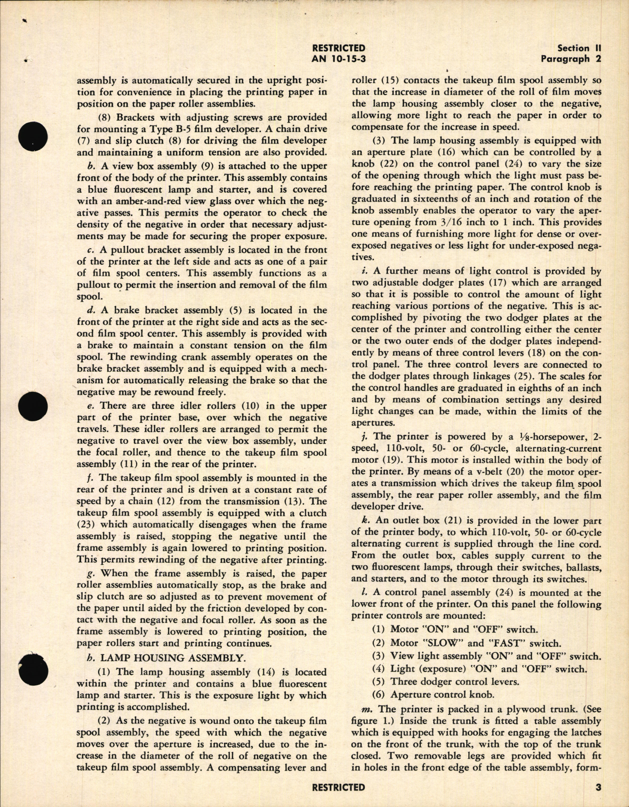 Sample page 7 from AirCorps Library document: Handbook of Instructions with Parts Catalog for Type C-1 Continuous Printer