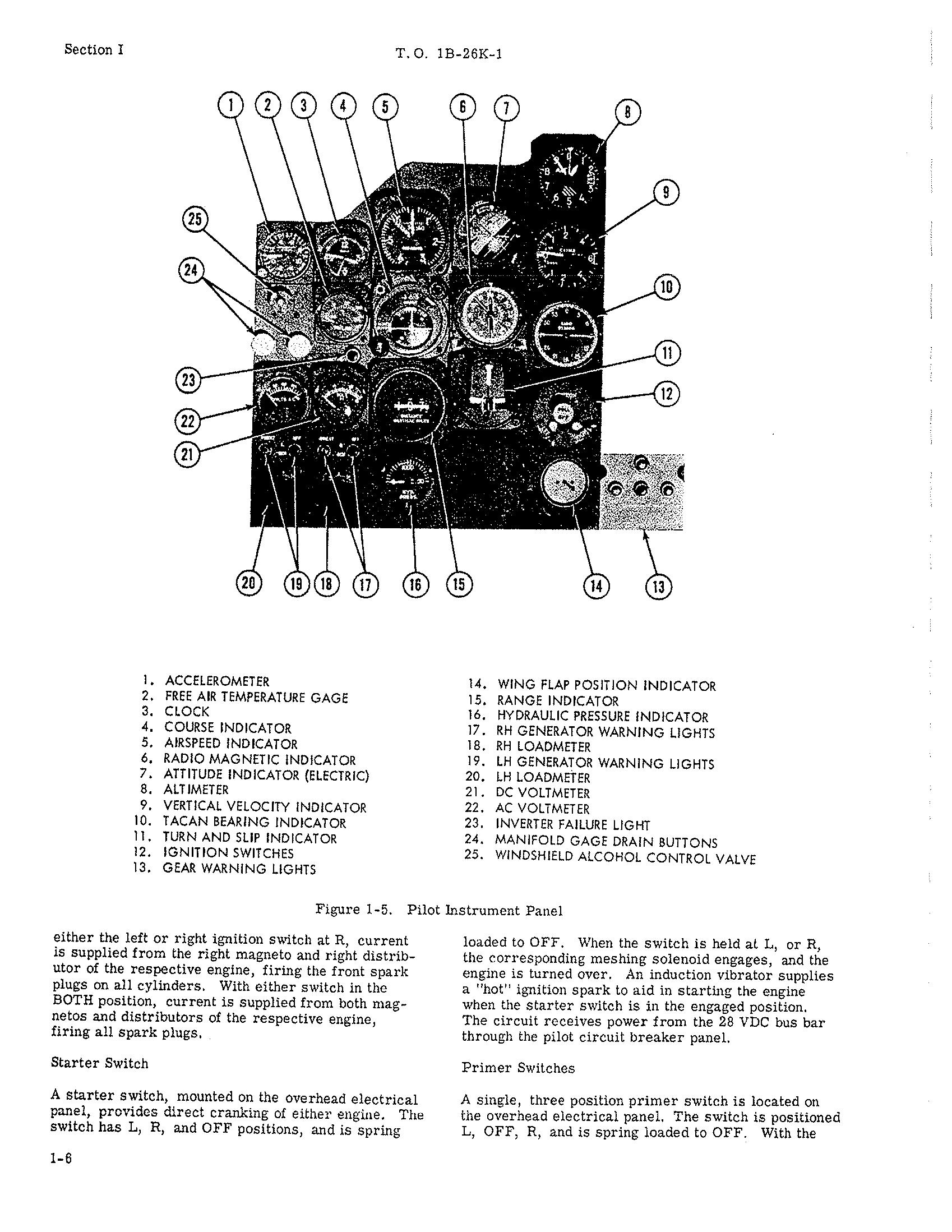 Sample page 14 from AirCorps Library document: Flight Manual for USAF Series A-26A Aircraft