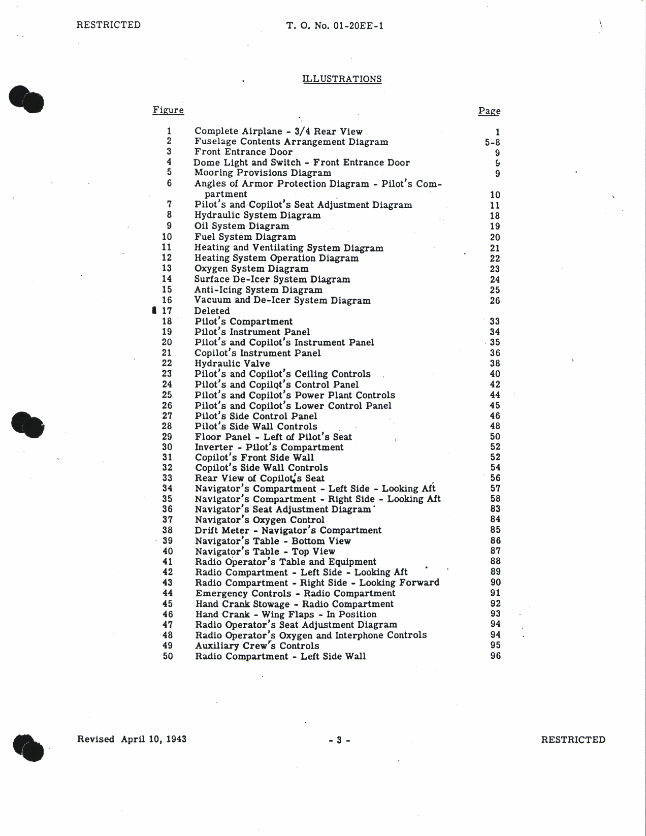 Sample page 7 from AirCorps Library document: Pilot's Flight Operating Instructions for B-17E Airplane