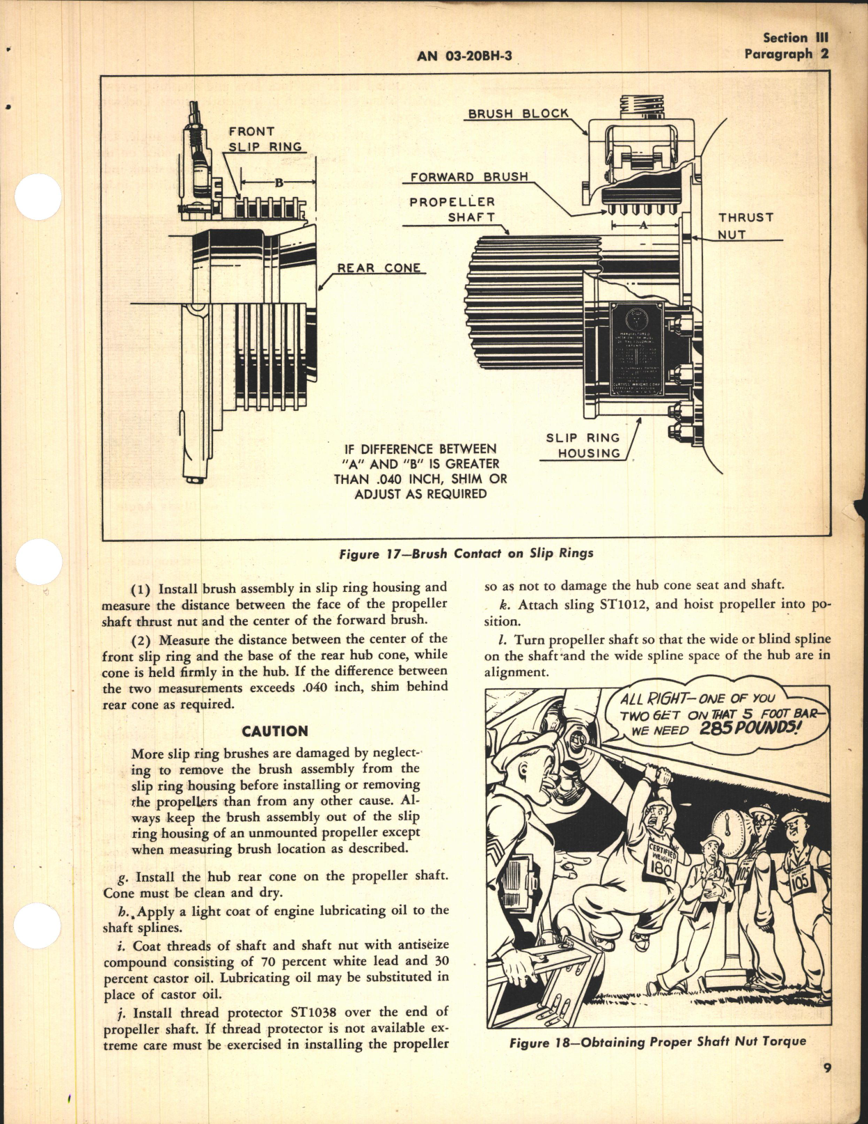 Sample page 7 from AirCorps Library document: Operation, Service, & Overhaul Instructions with Parts Catalog for Electric Propellers