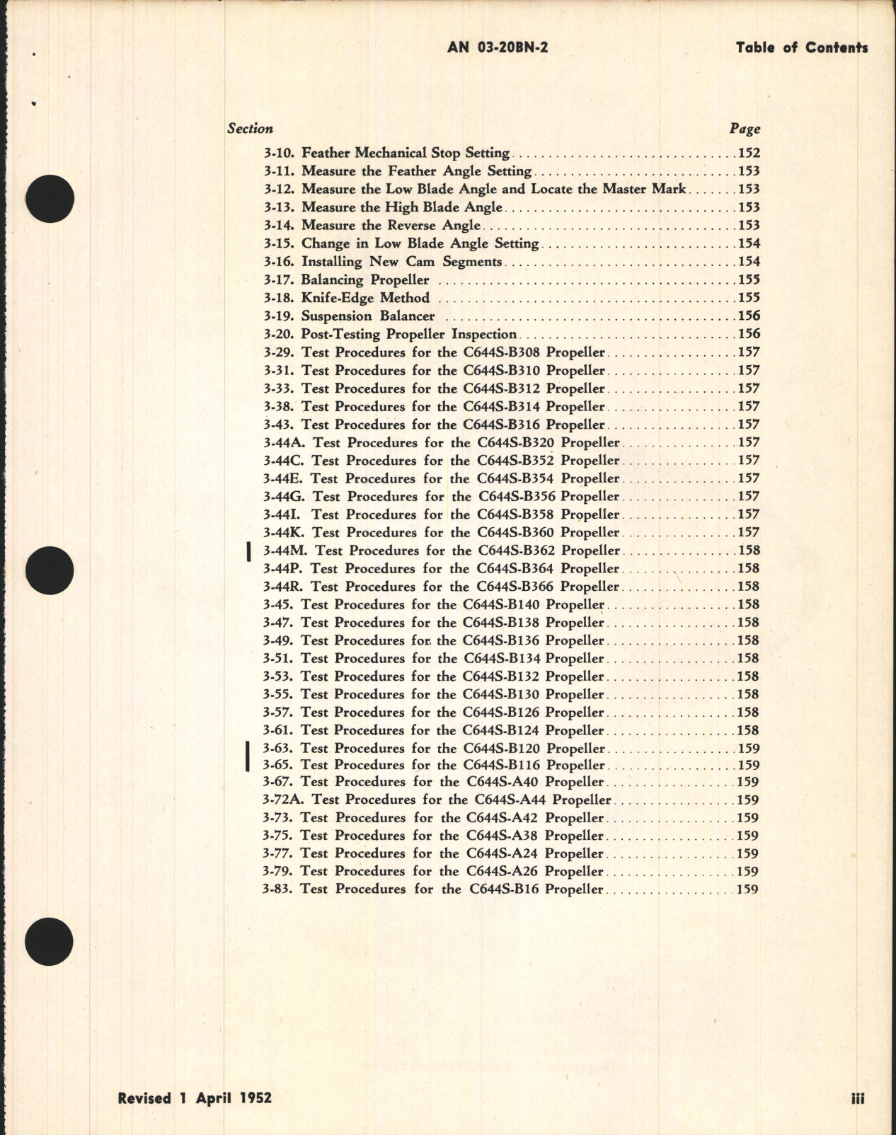 Sample page 5 from AirCorps Library document: Overhaul Instructions for Curtiss-Wright Electric Propellers