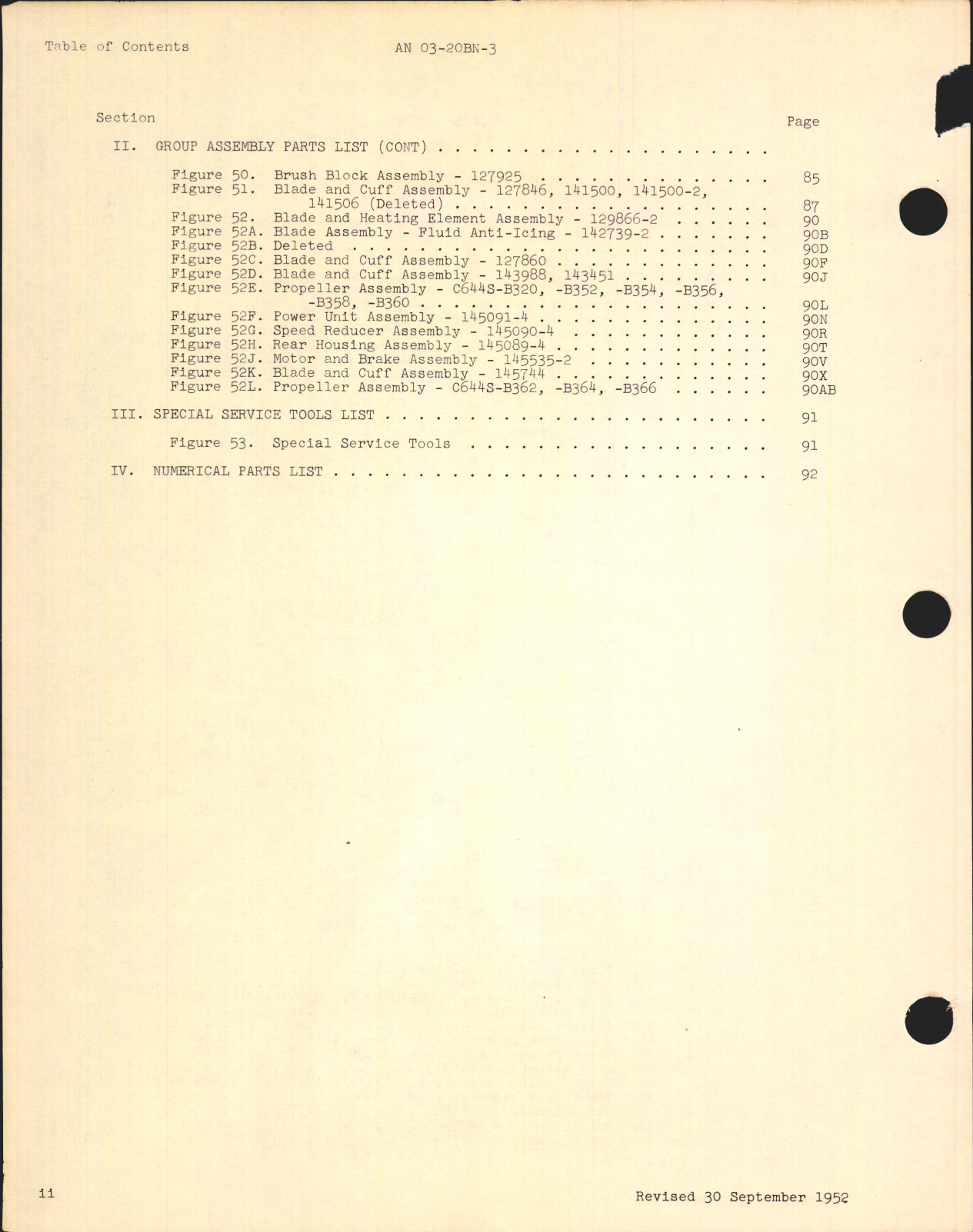 Sample page 4 from AirCorps Library document: Parts Catalog for Curtiss Electric Propeller Models C644S-A and C644S-B