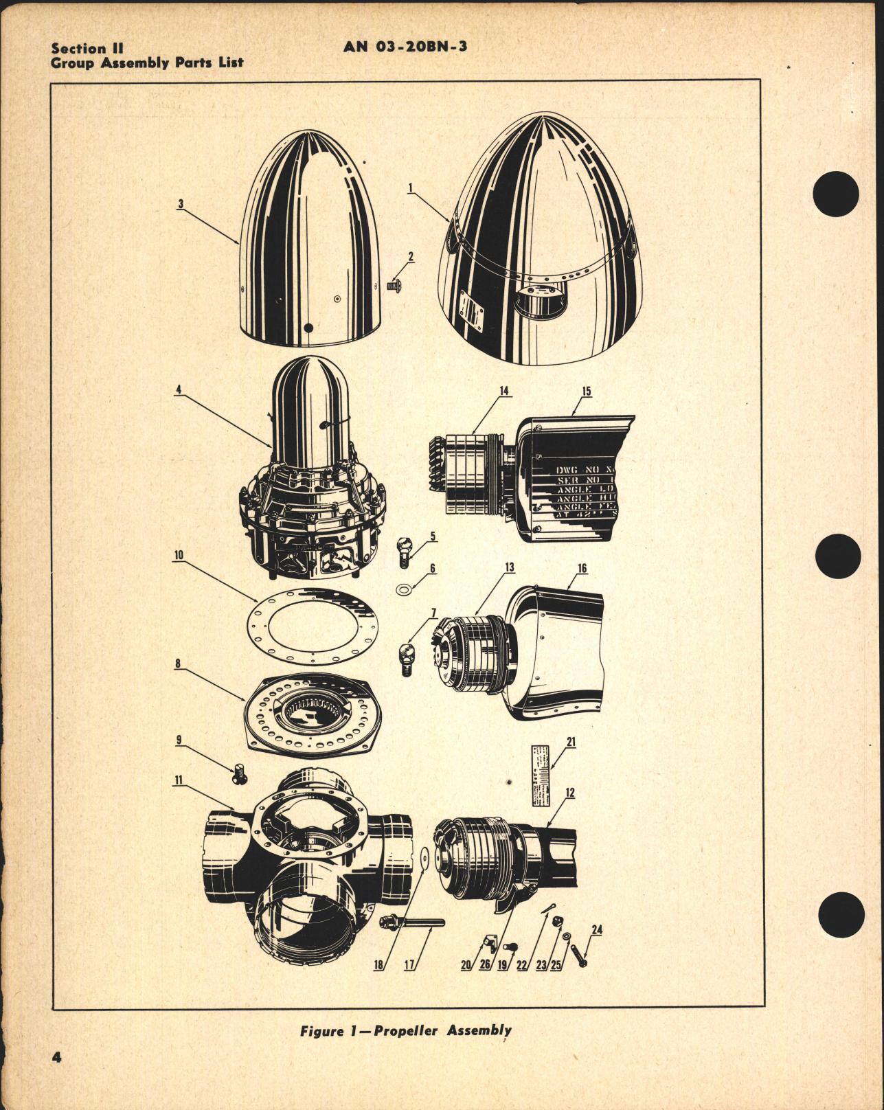 Sample page 8 from AirCorps Library document: Parts Catalog for Curtiss Electric Propeller Models C644S-A and C644S-B