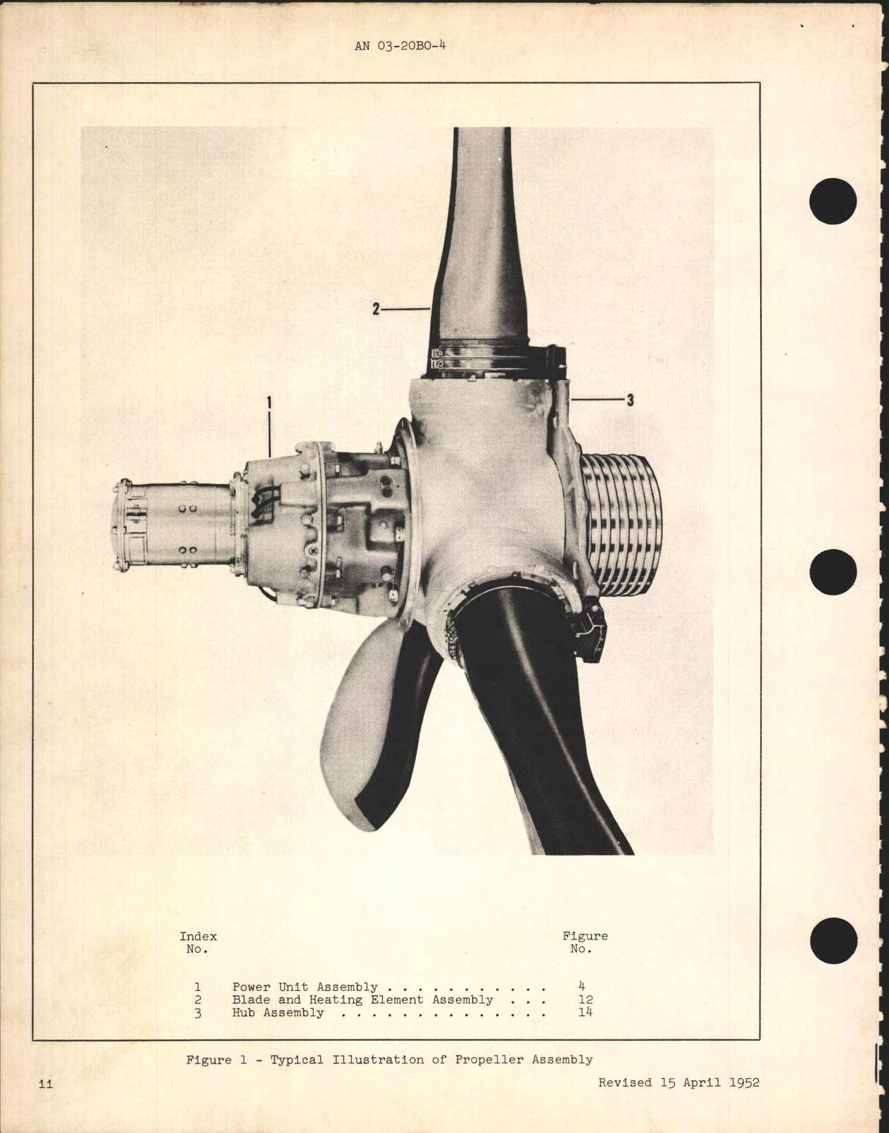 Sample page 4 from AirCorps Library document: Parts Catalog for Curtiss Electric Propeller Model C532S-E