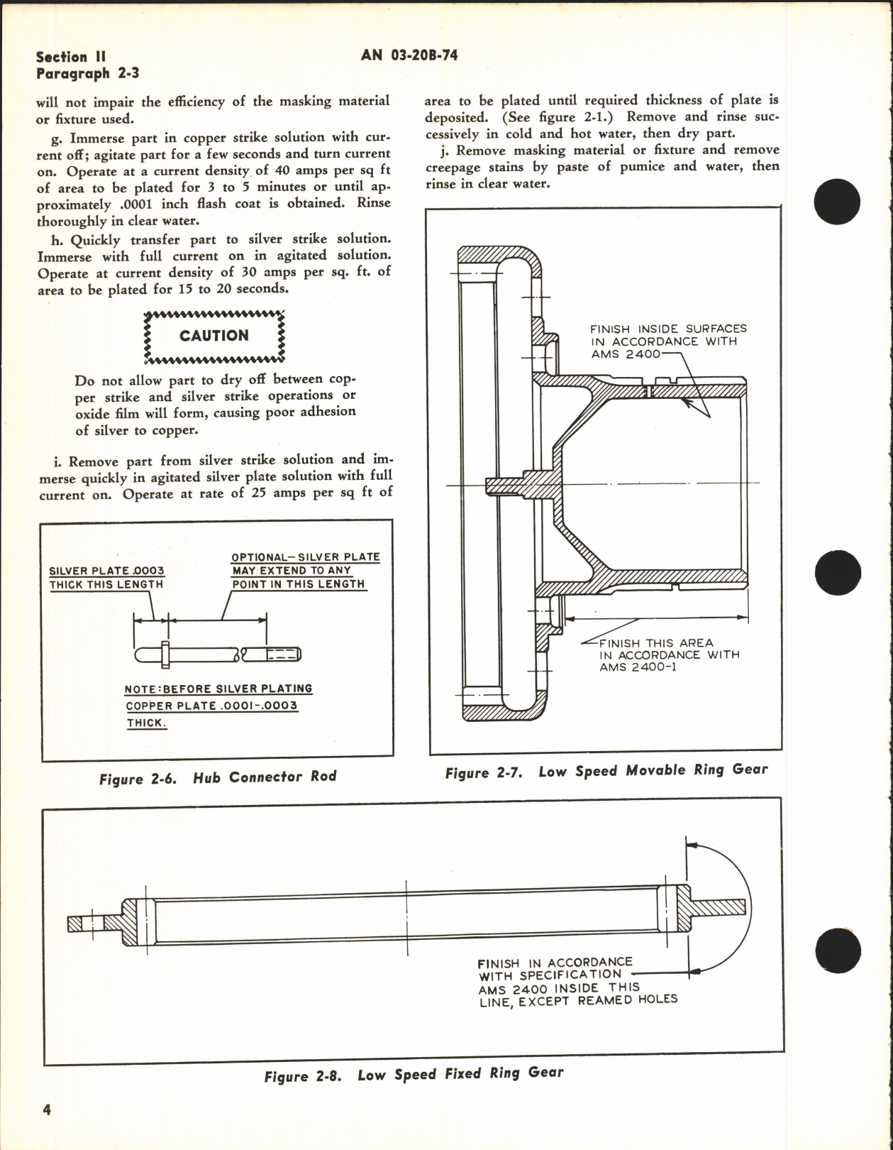Sample page 6 from AirCorps Library document: Overhaul Instructions Plating and Anodizing Instructions for Electric Propellers