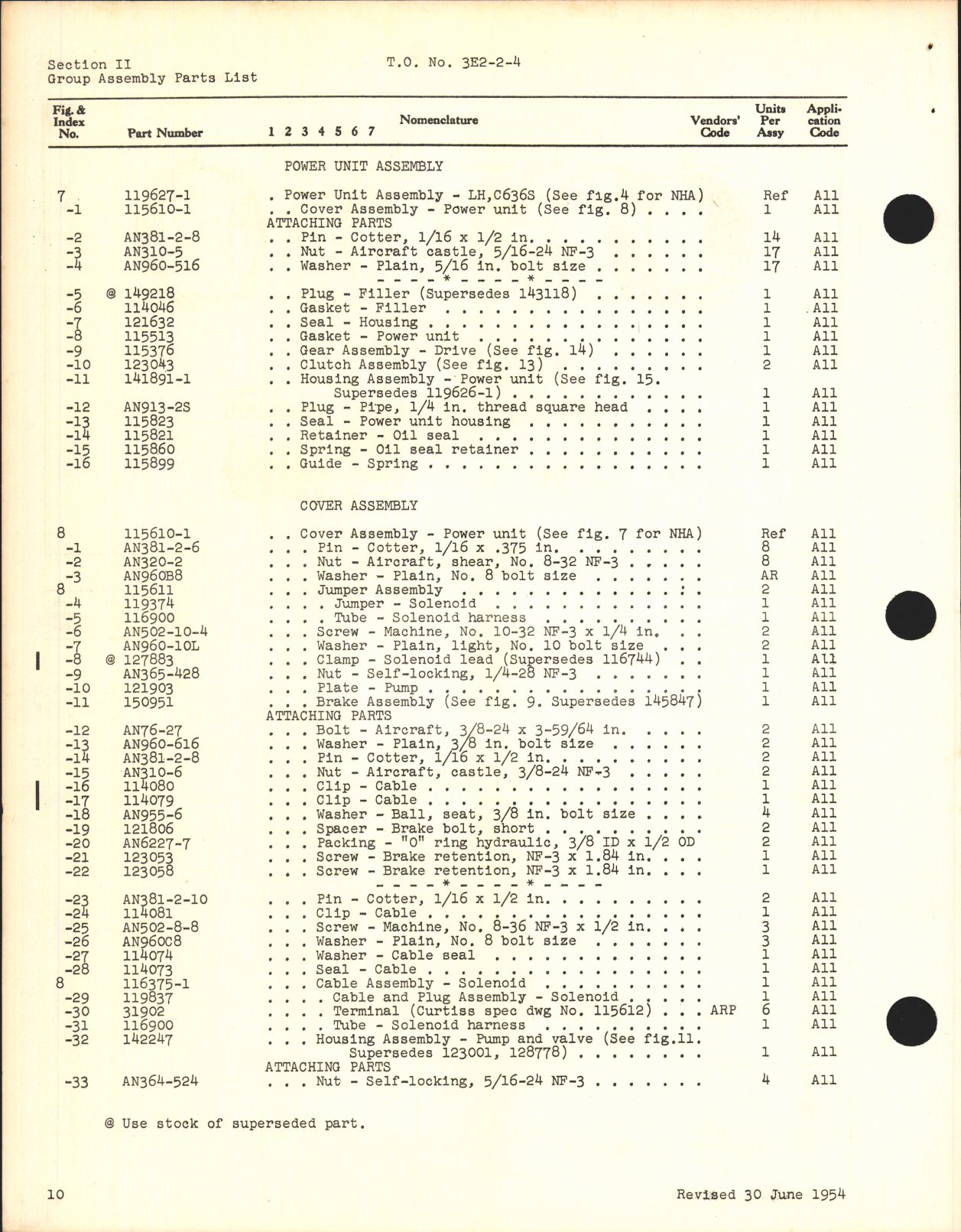 Sample page 4 from AirCorps Library document: Parts Catalog for Curtiss Propeller Models C646SP-A