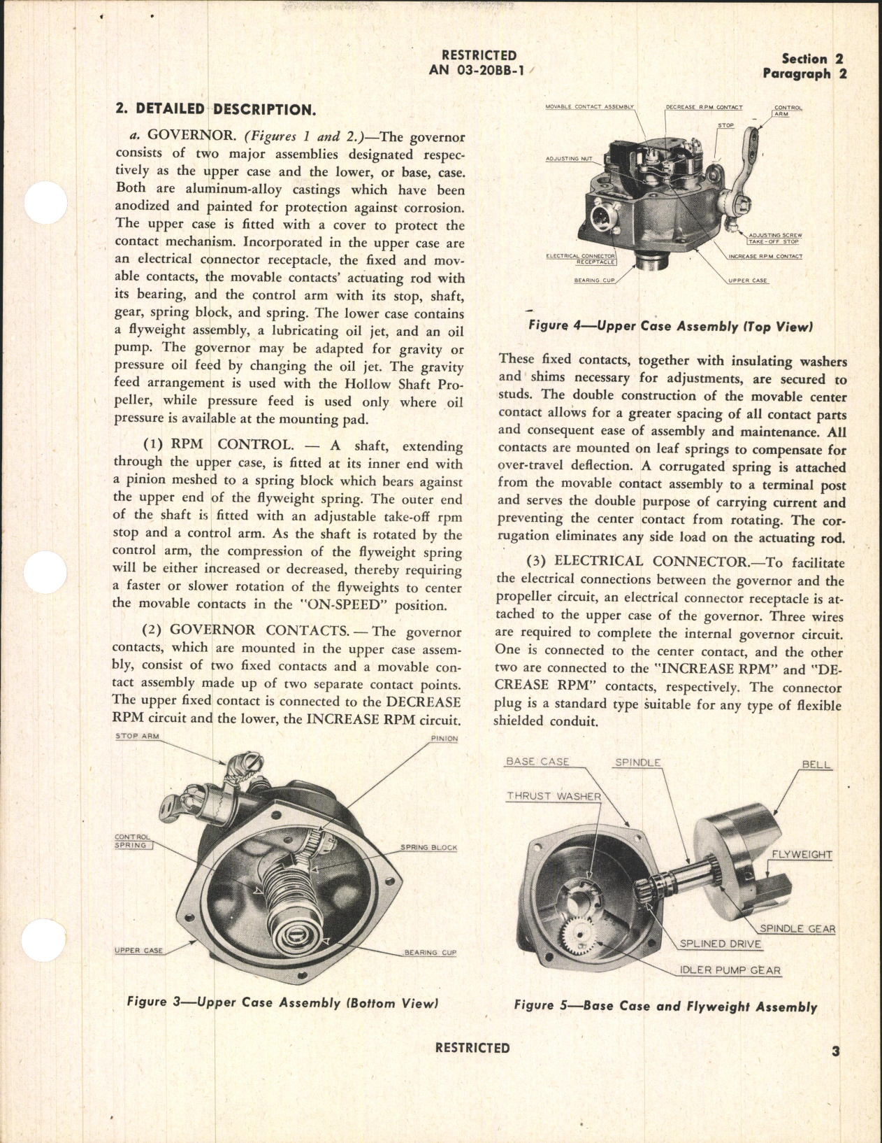 Sample page 7 from AirCorps Library document: Handbook of Instructions with Parts Catalog for Lubricated Pad Type Governor