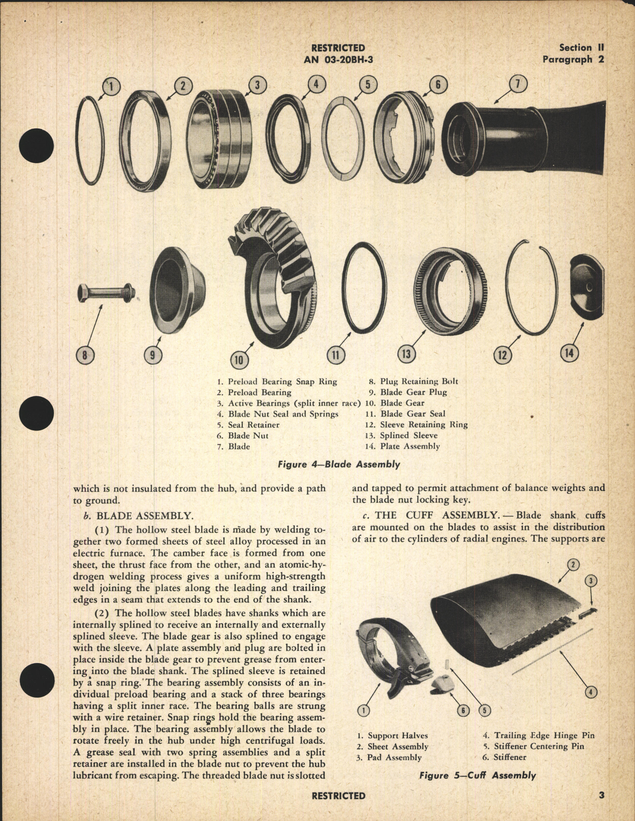 Sample page 7 from AirCorps Library document: Operation, Service, & Overhaul Instructions with Parts Catalog for Electric Propeller Model C542S-B